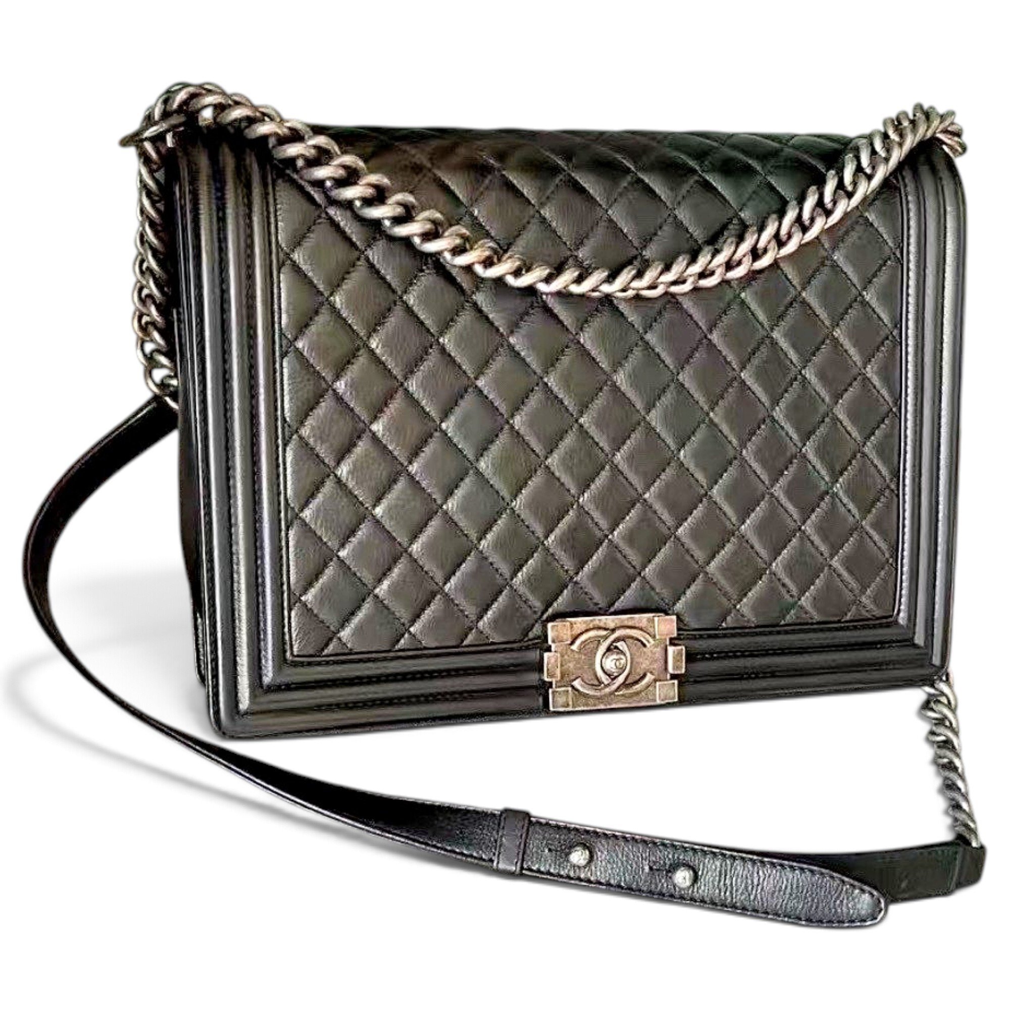 Boy leather handbag
