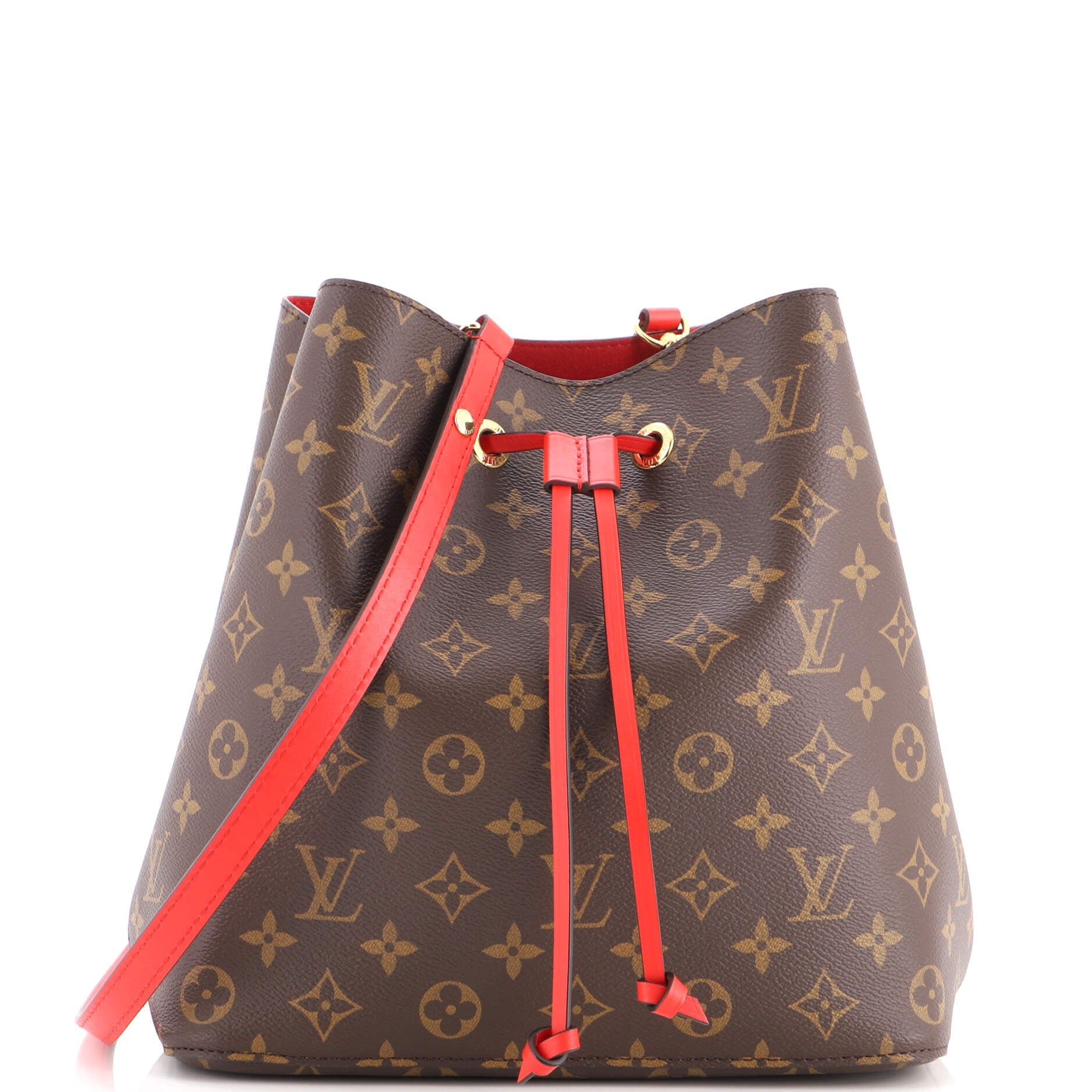 NeoNoe Handbag Monogram Canvas with Leather MM