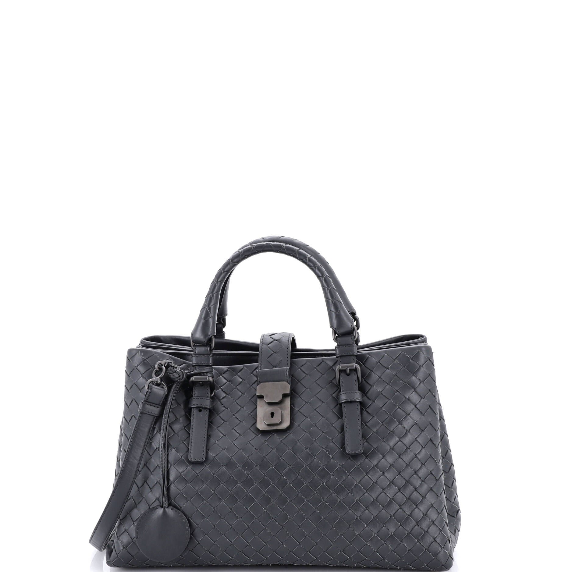 Bottega Veneta Roma Bag Intrecciato Nappa Small