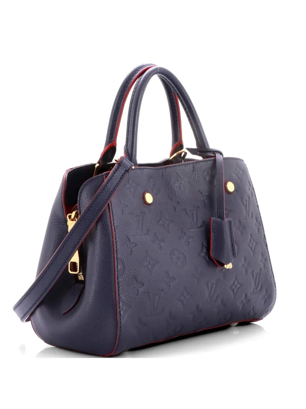 Montaigne Handbag Monogram Empreinte Leather BB satchel