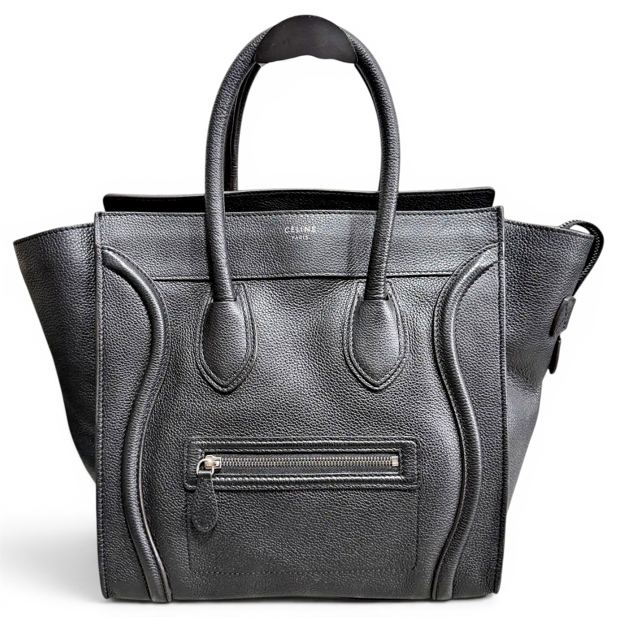 Luggage leather handbag
