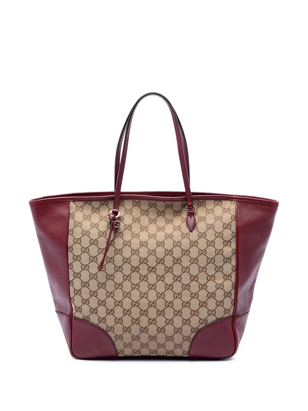2016-2026 GG Canvas and Calfskin Bree tote bag