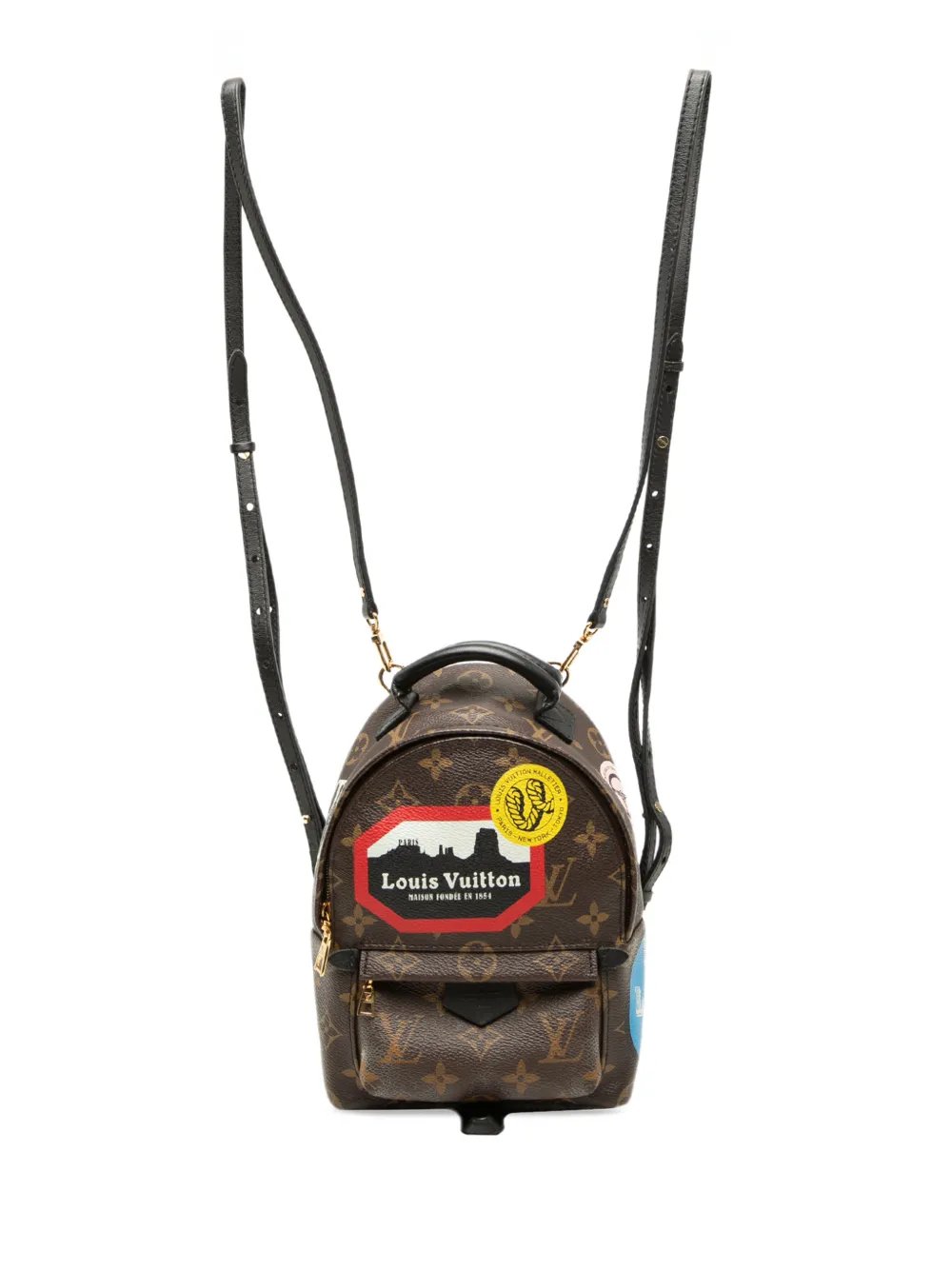 2016 Monogram World Tour Mini Palm Springs backpack