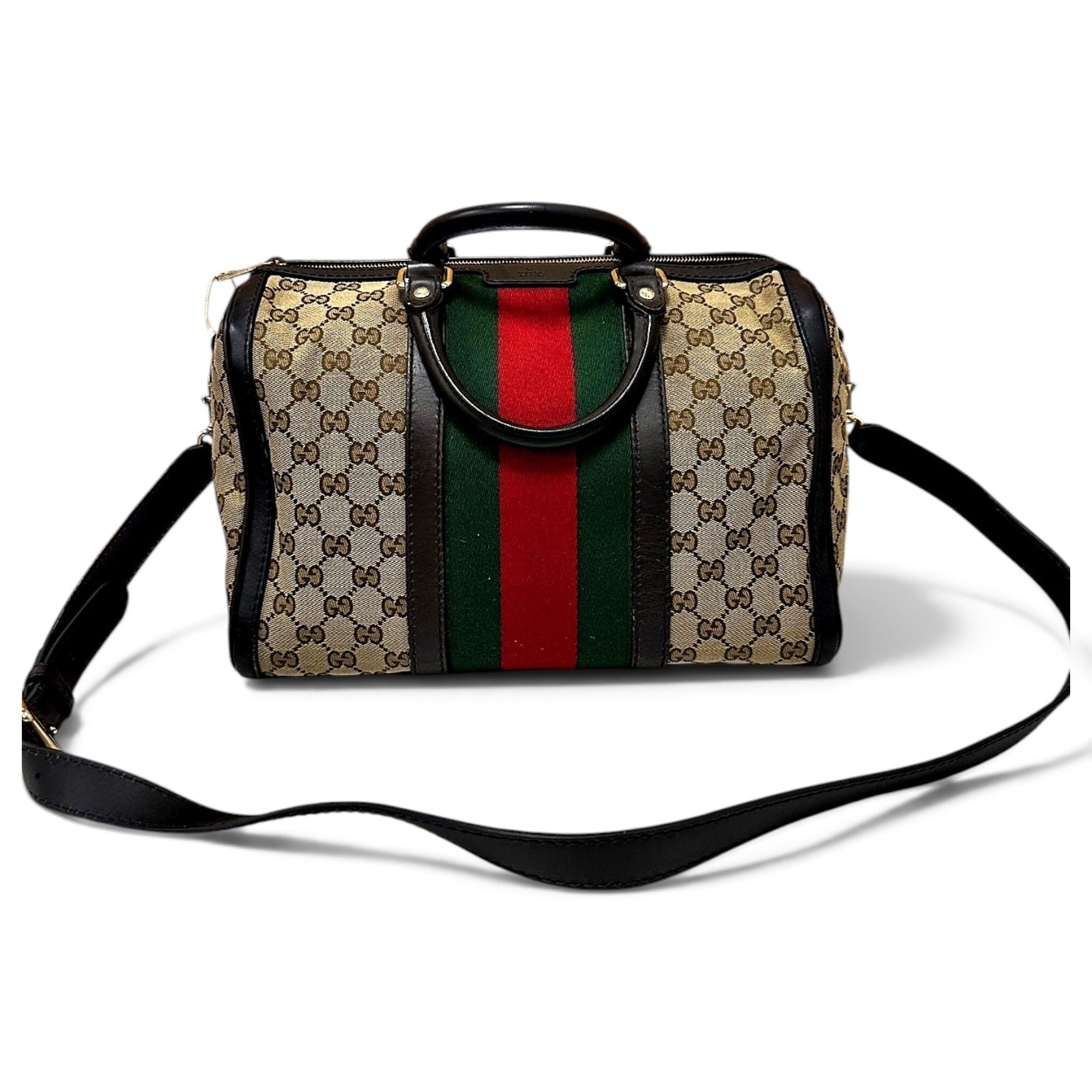 Boston cloth handbag