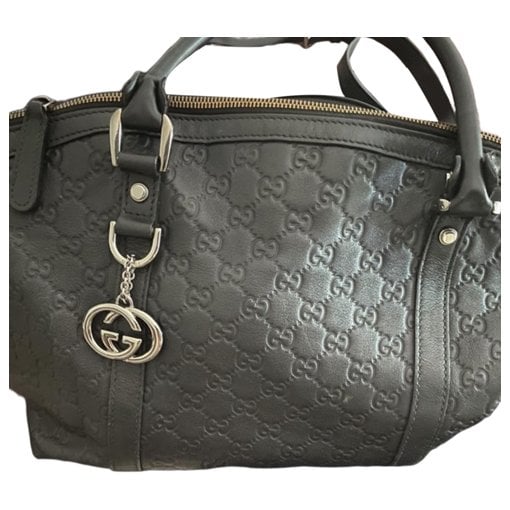 Dôme leather crossbody bag