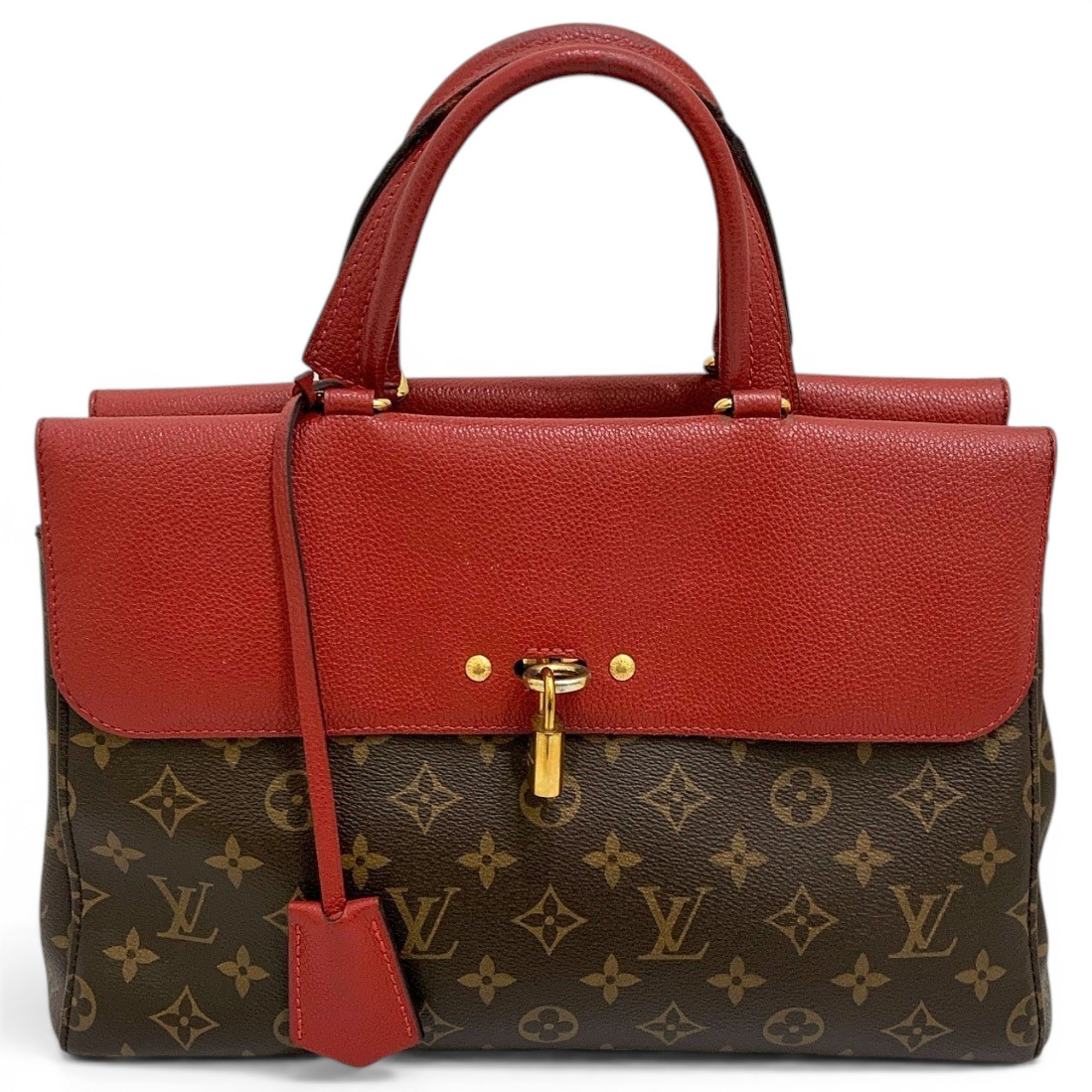 Leather satchel
