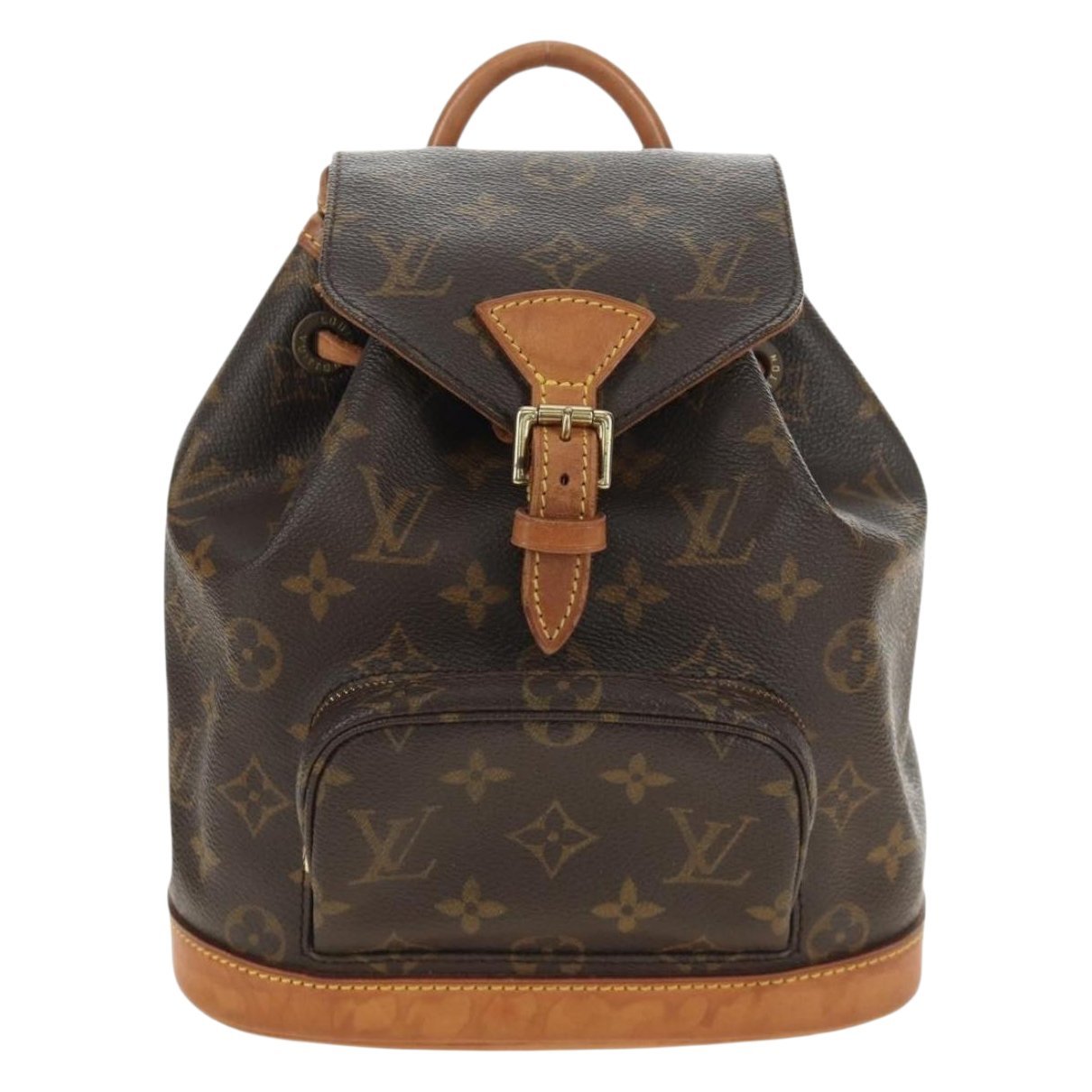 Louis Vuitton Montsouris leather backpack