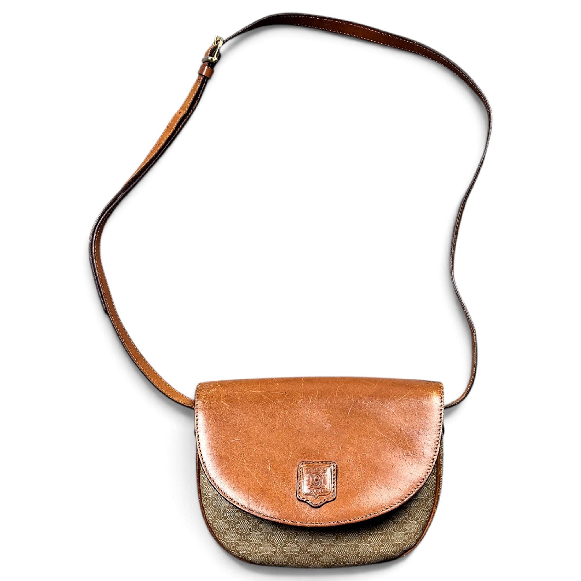 Leather crossbody bag