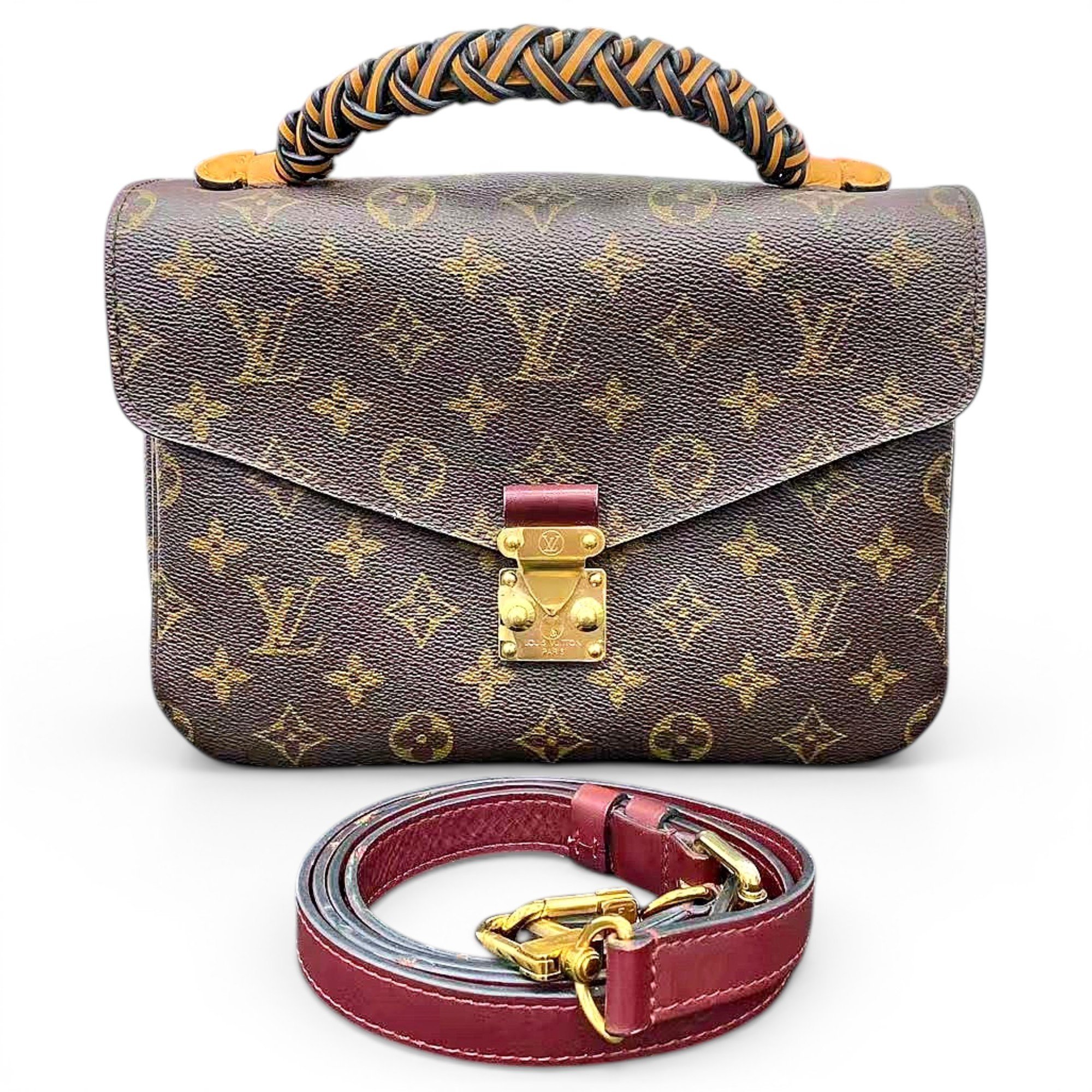 Metis leather crossbody bag