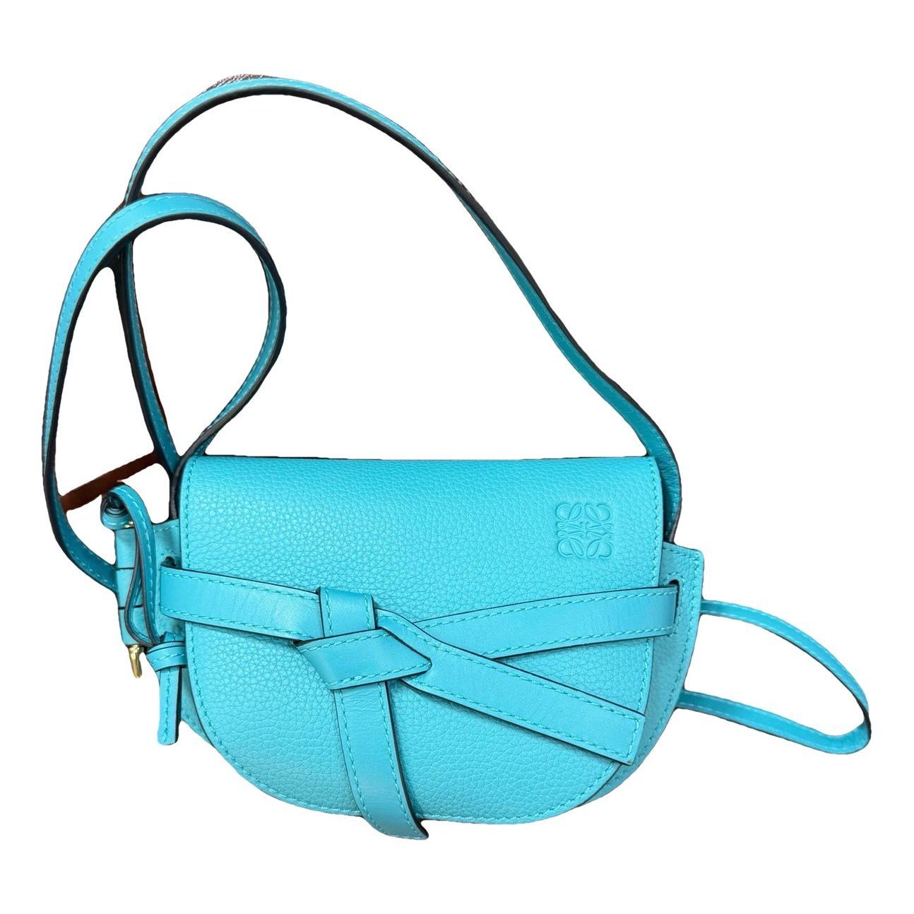 Gate leather crossbody bag