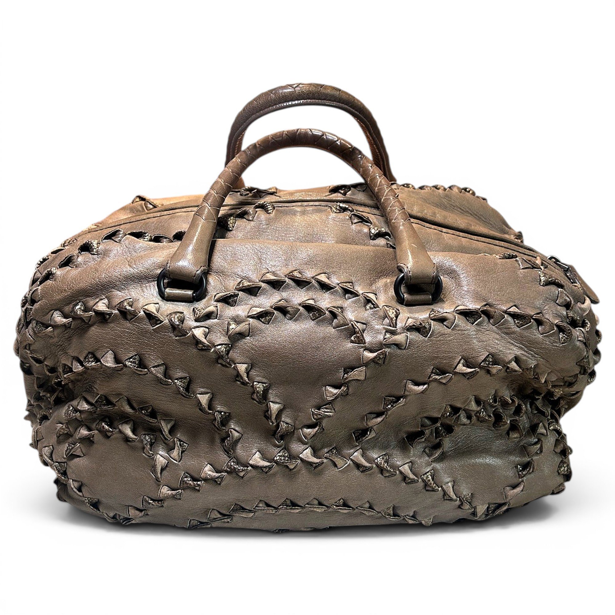 Leather handbag