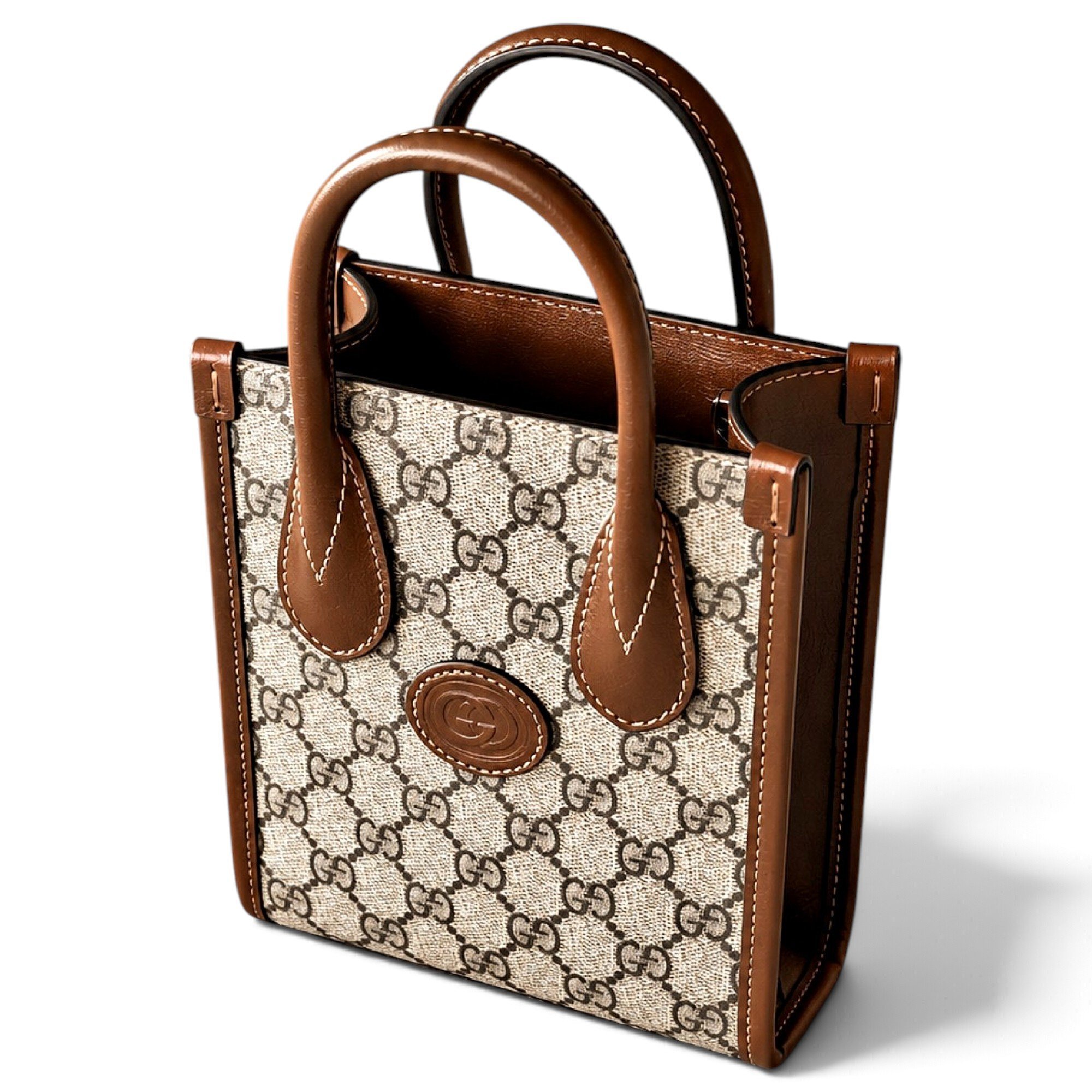 Leather mini bag