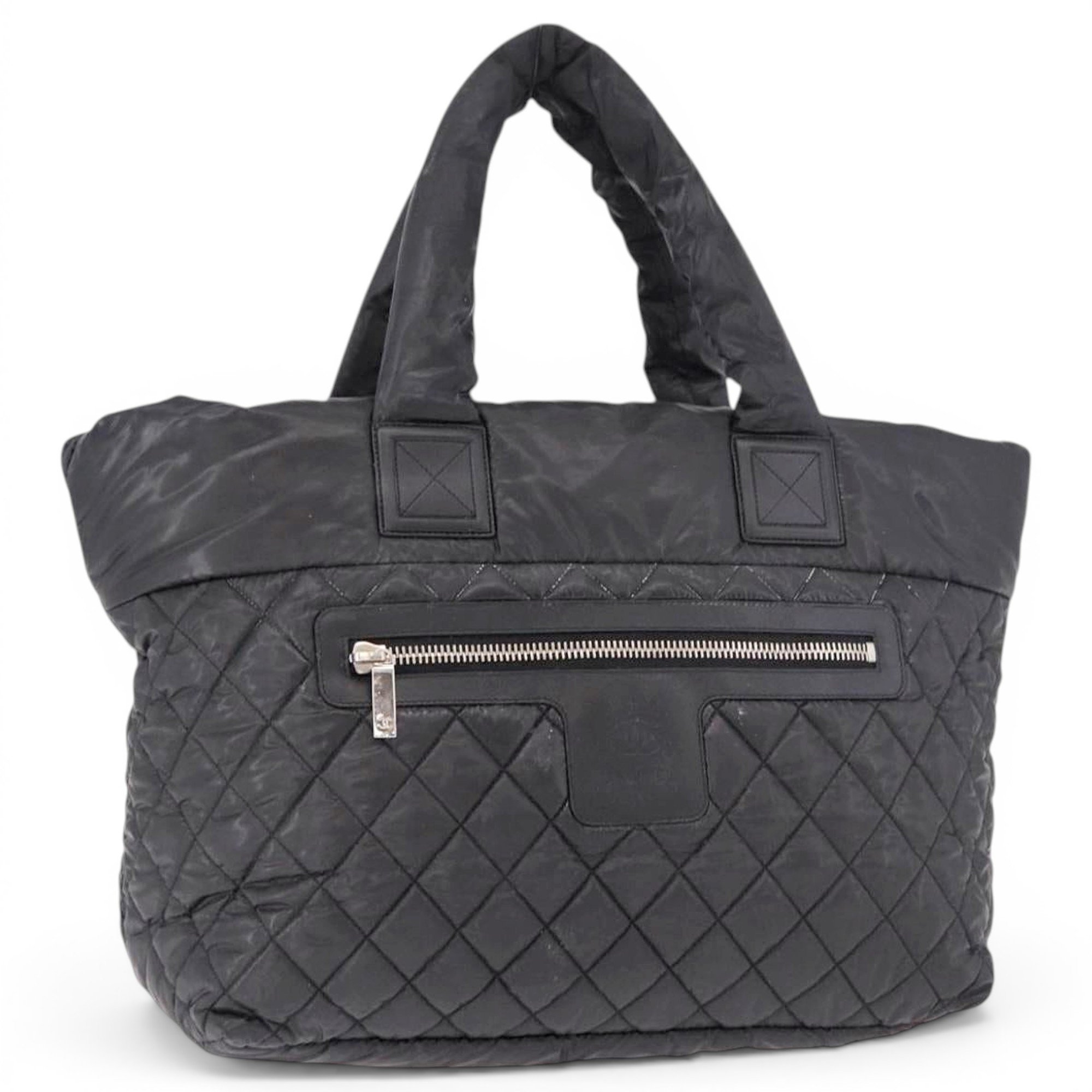 Leather tote