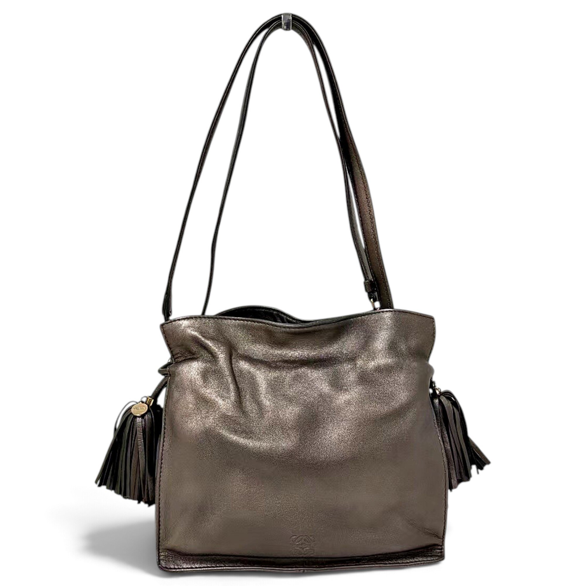 Flamenco leather handbag