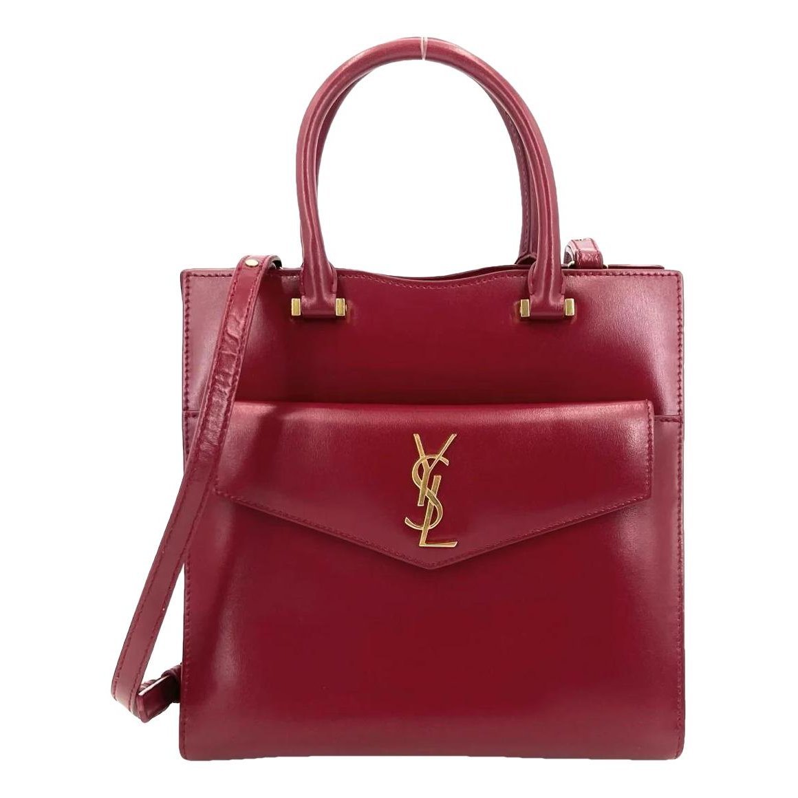 Uptown leather tote