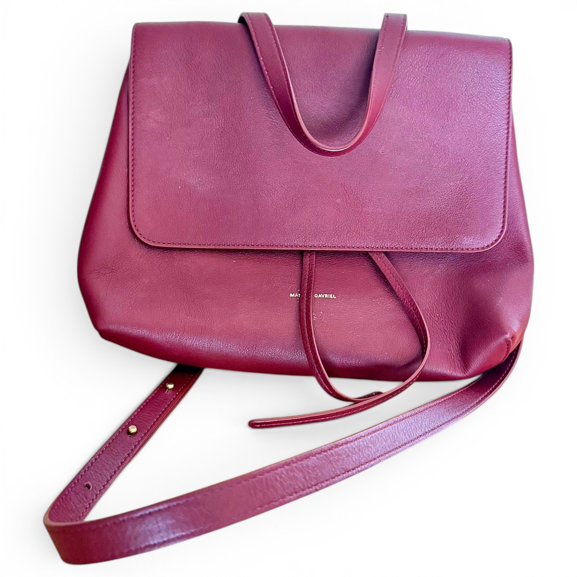 Mansur Gavriel Lady leather crossbody bag
