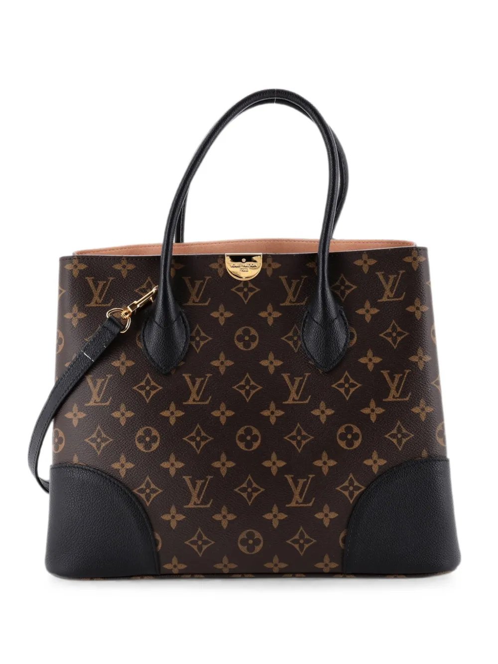 Flandrin Handbag Monogram Canvas and Leather tote bag
