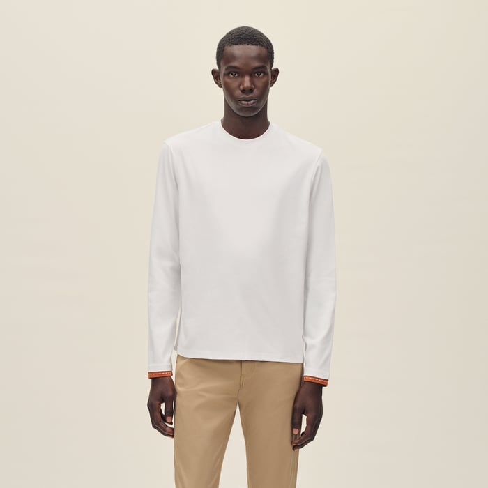Blanc "Sellier" T-shirt