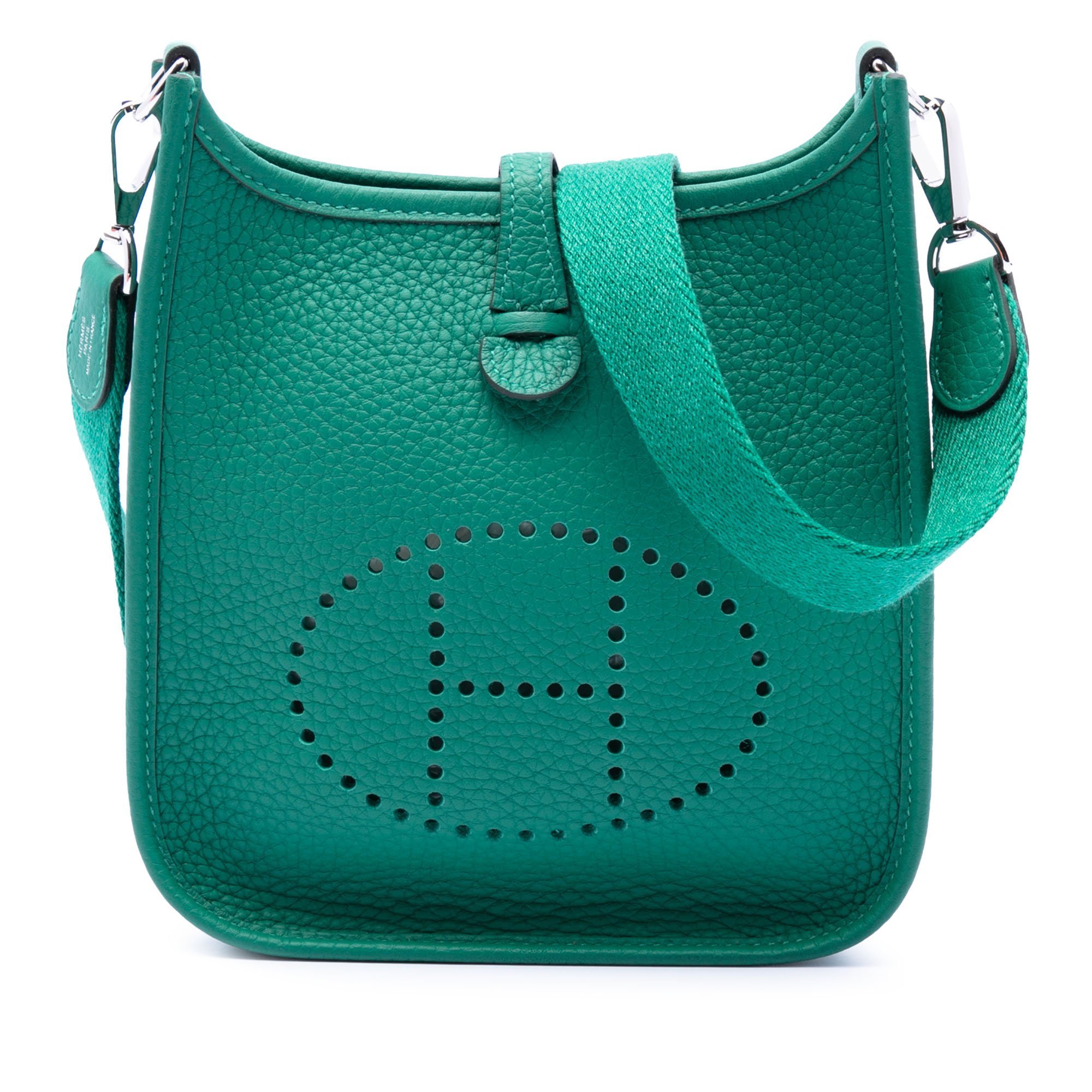 Evelyne leather handbag