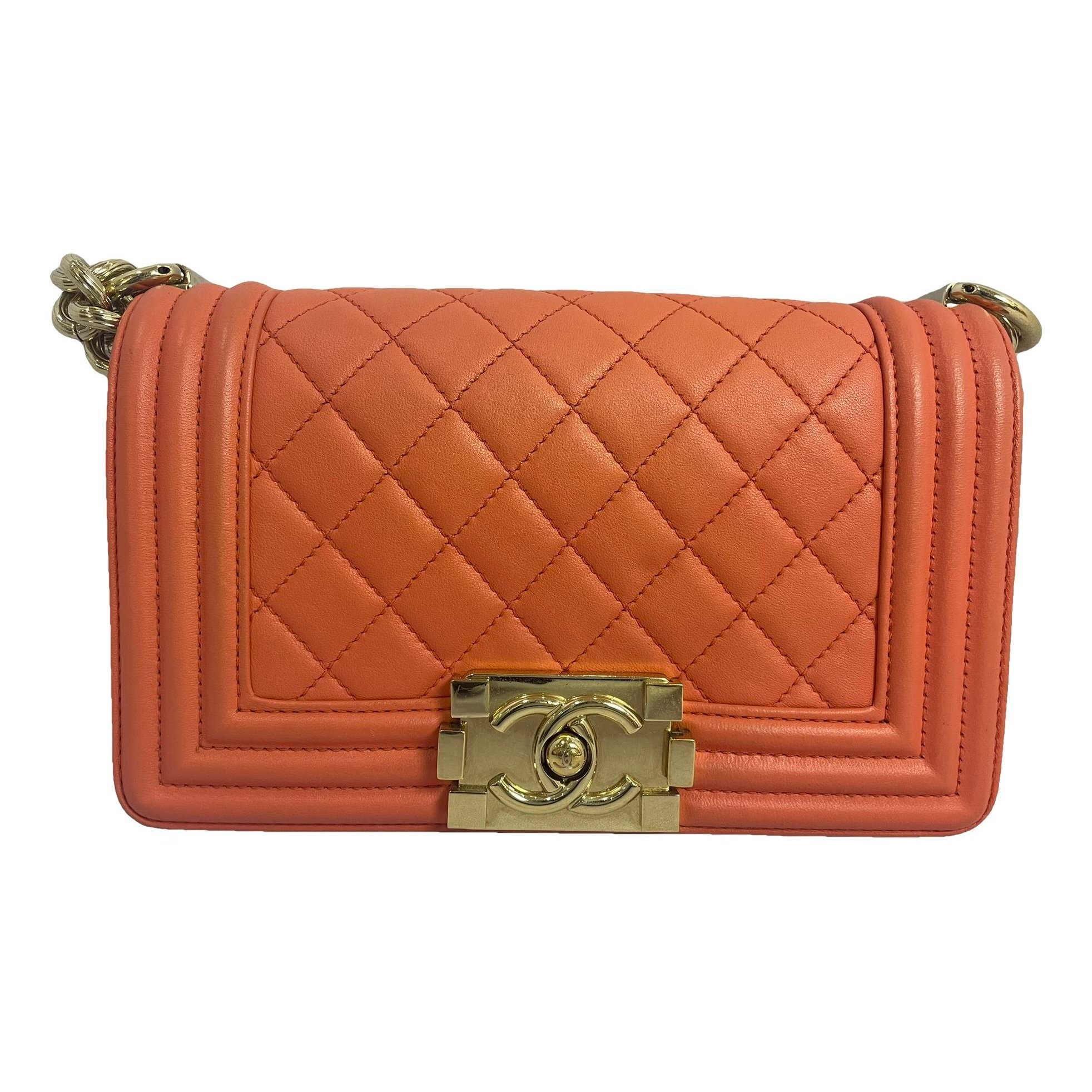 Boy leather crossbody bag