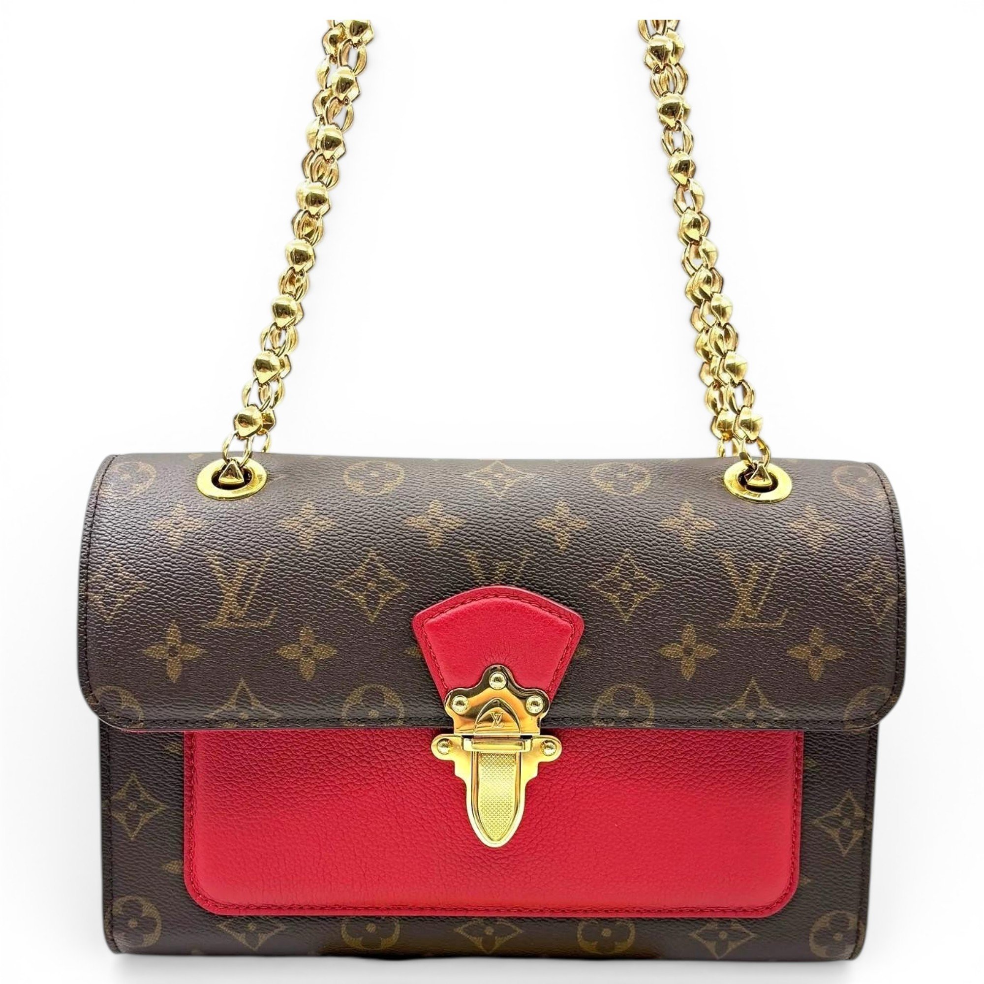 Victoire leather handbag