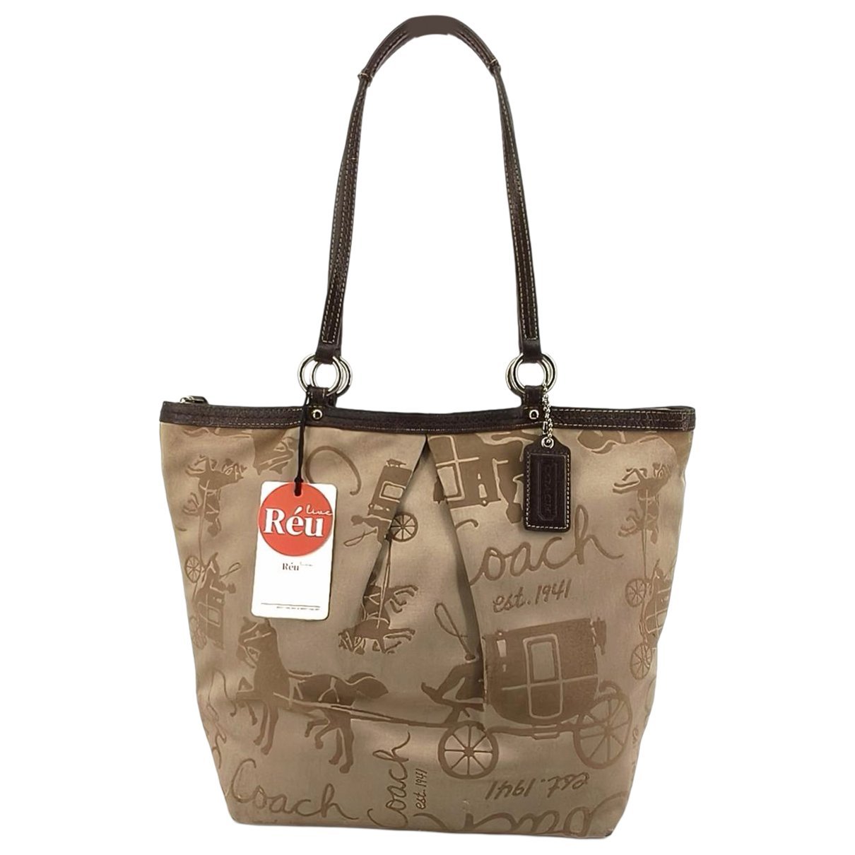 Leather tote