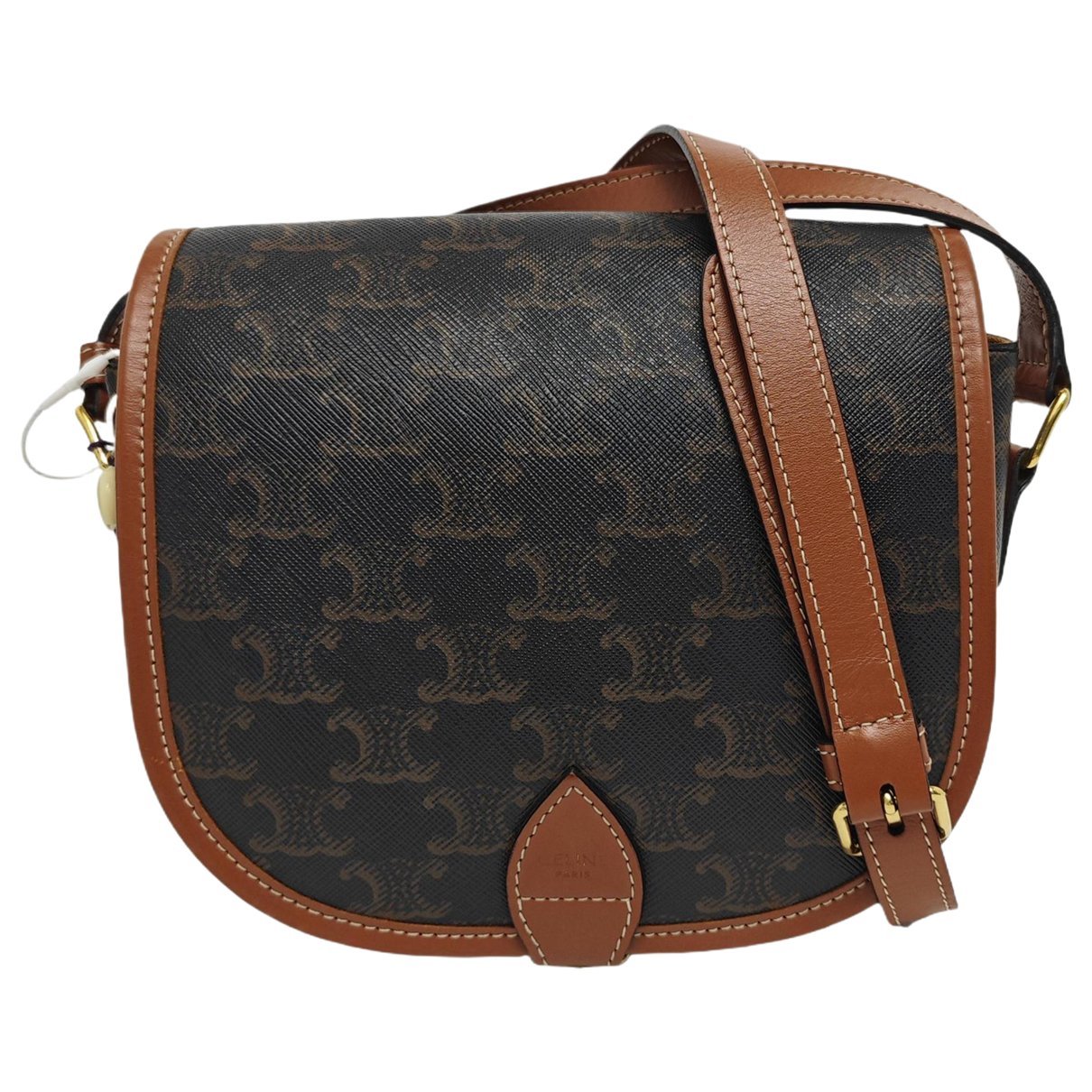 Folco leather crossbody bag