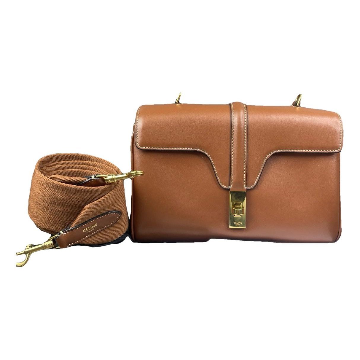 Sac 16 leather handbag