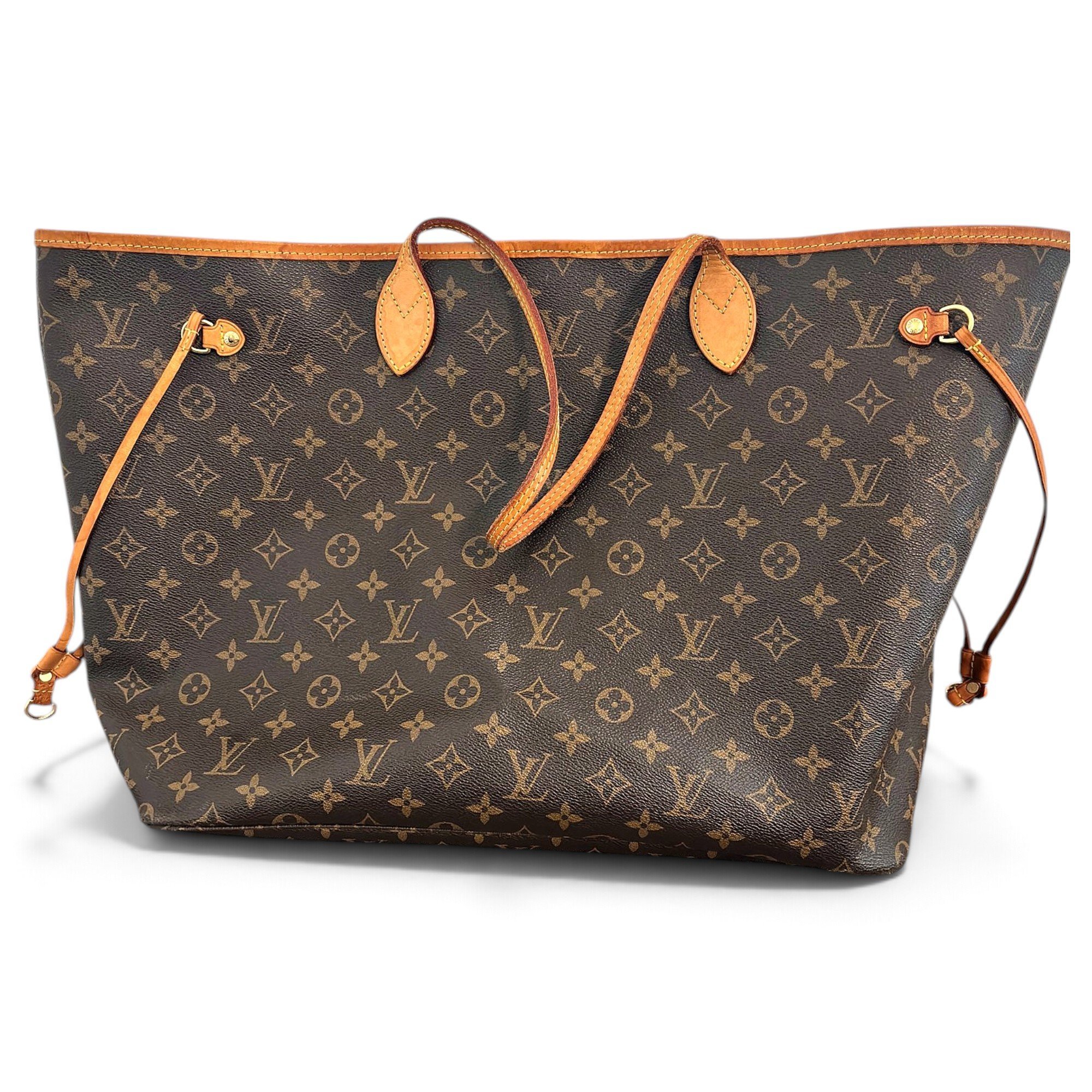 Neverfull leather tote