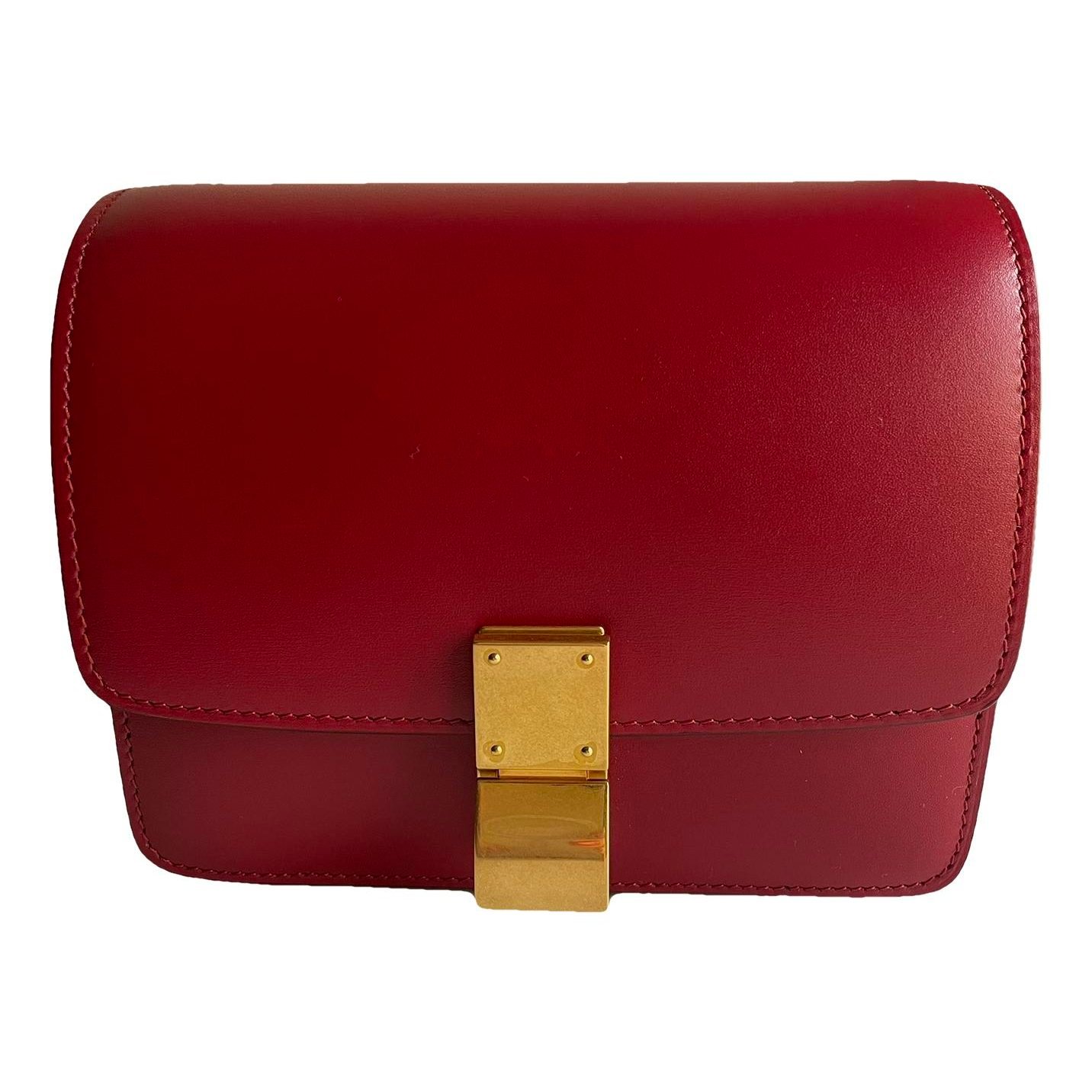 Classic leather crossbody bag