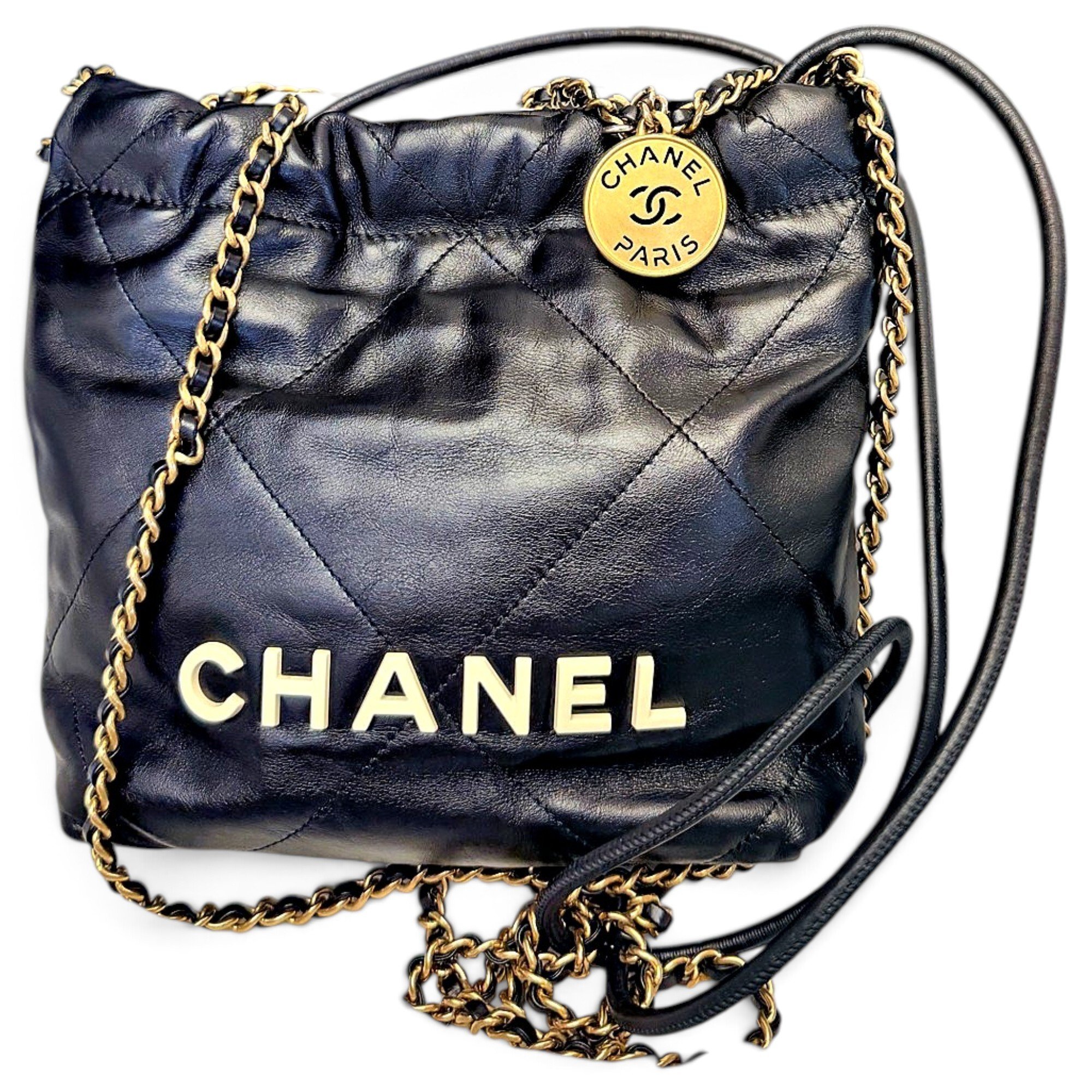 Chanel 22 leather handbag