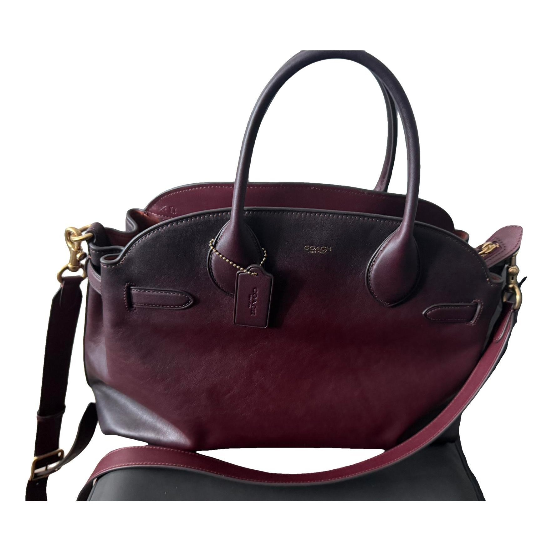 Leather handbag