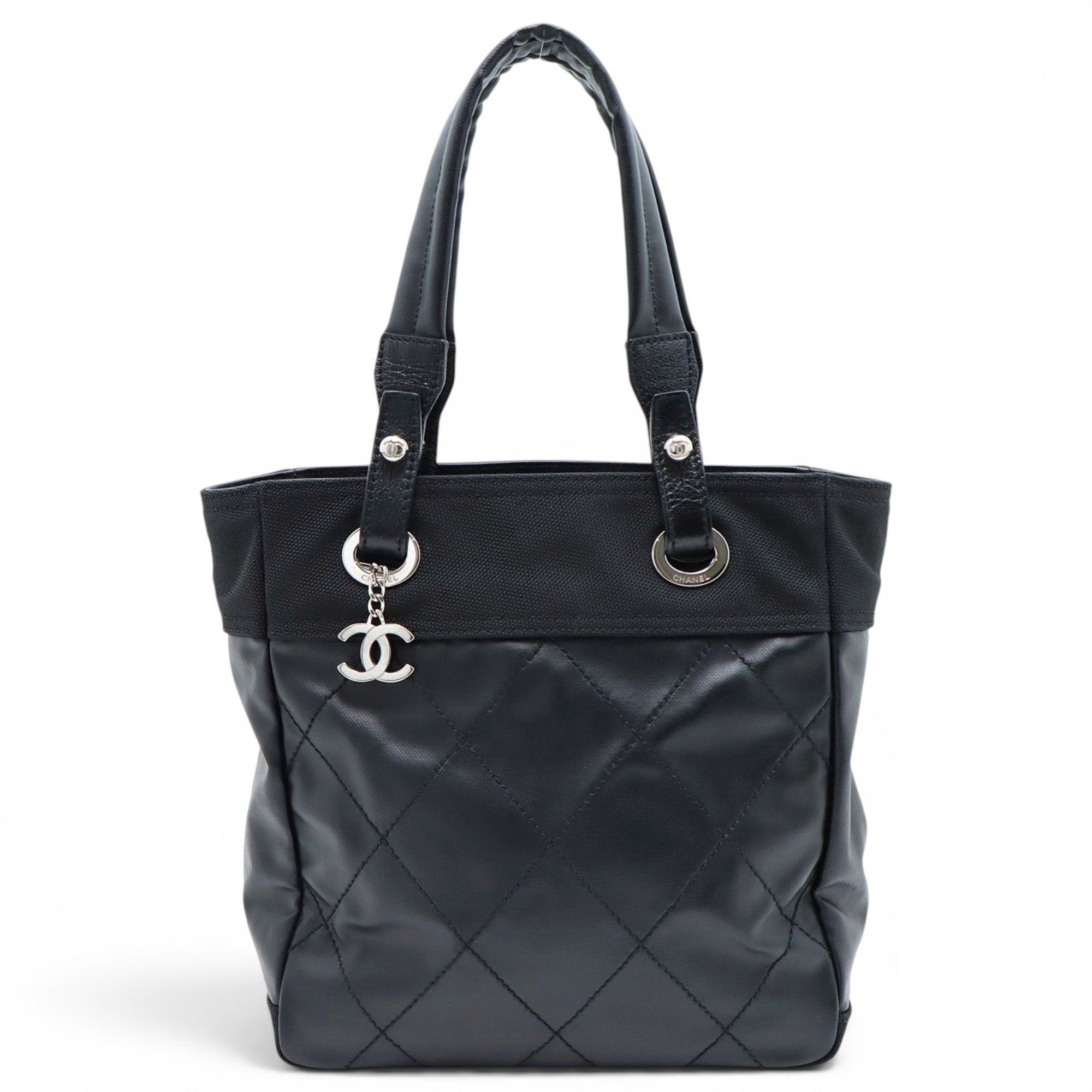 Leather tote