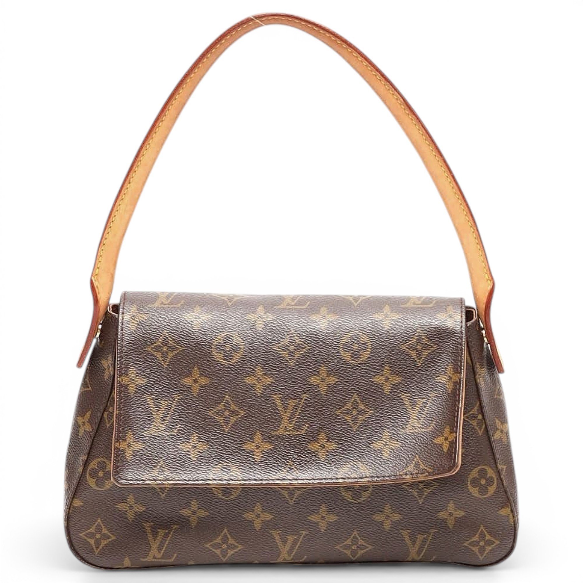 Looping cloth handbag