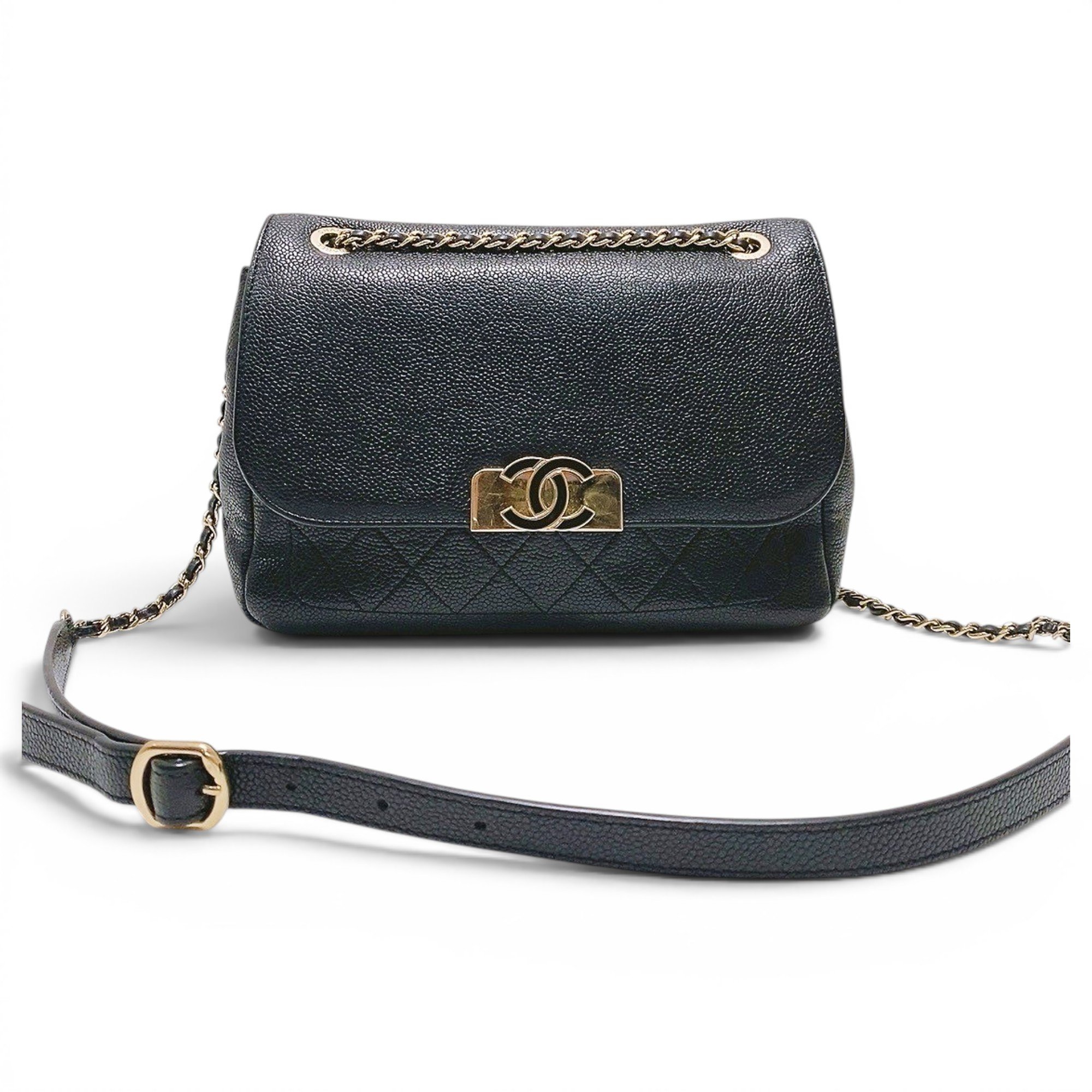 Leather handbag