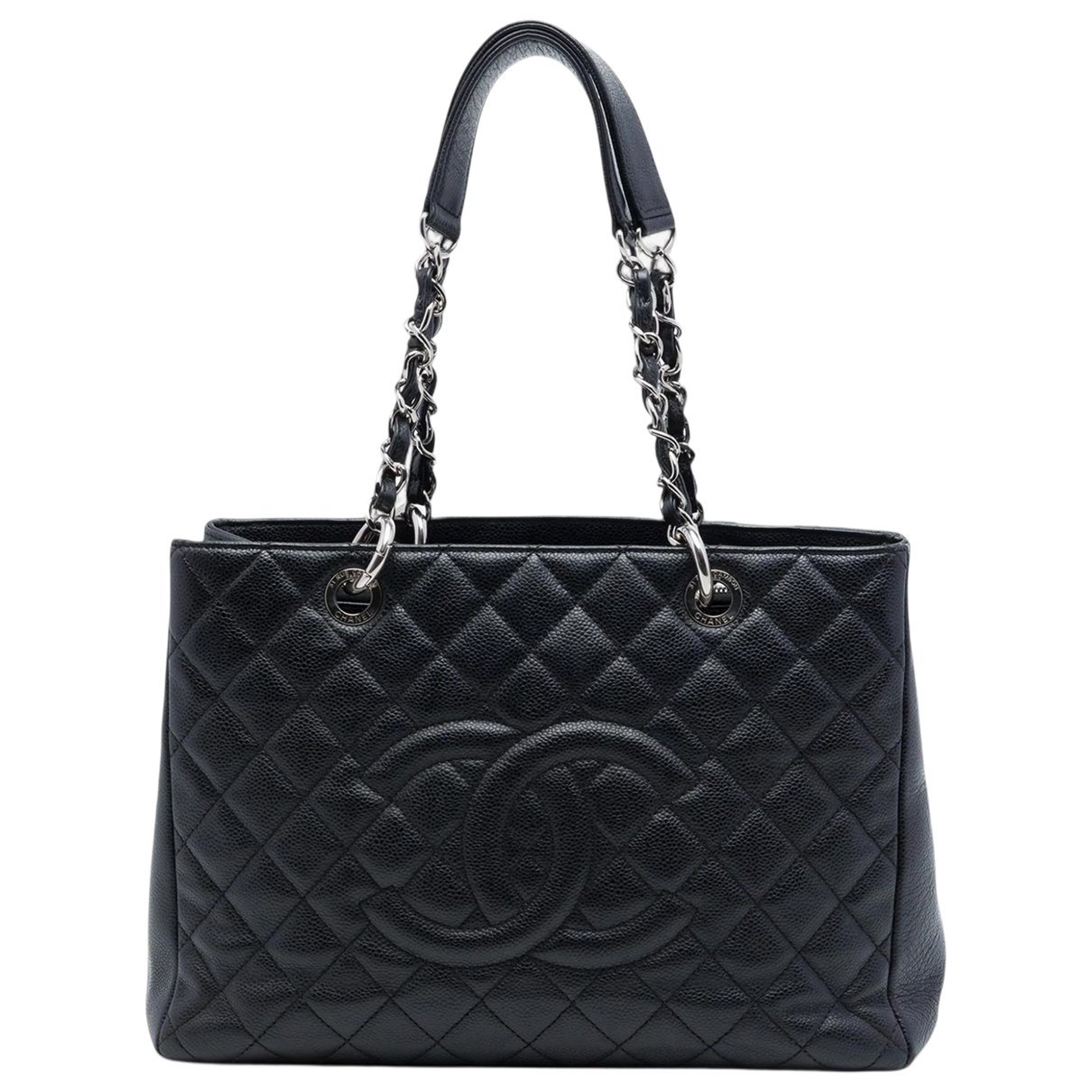 Grand shopping leather tote