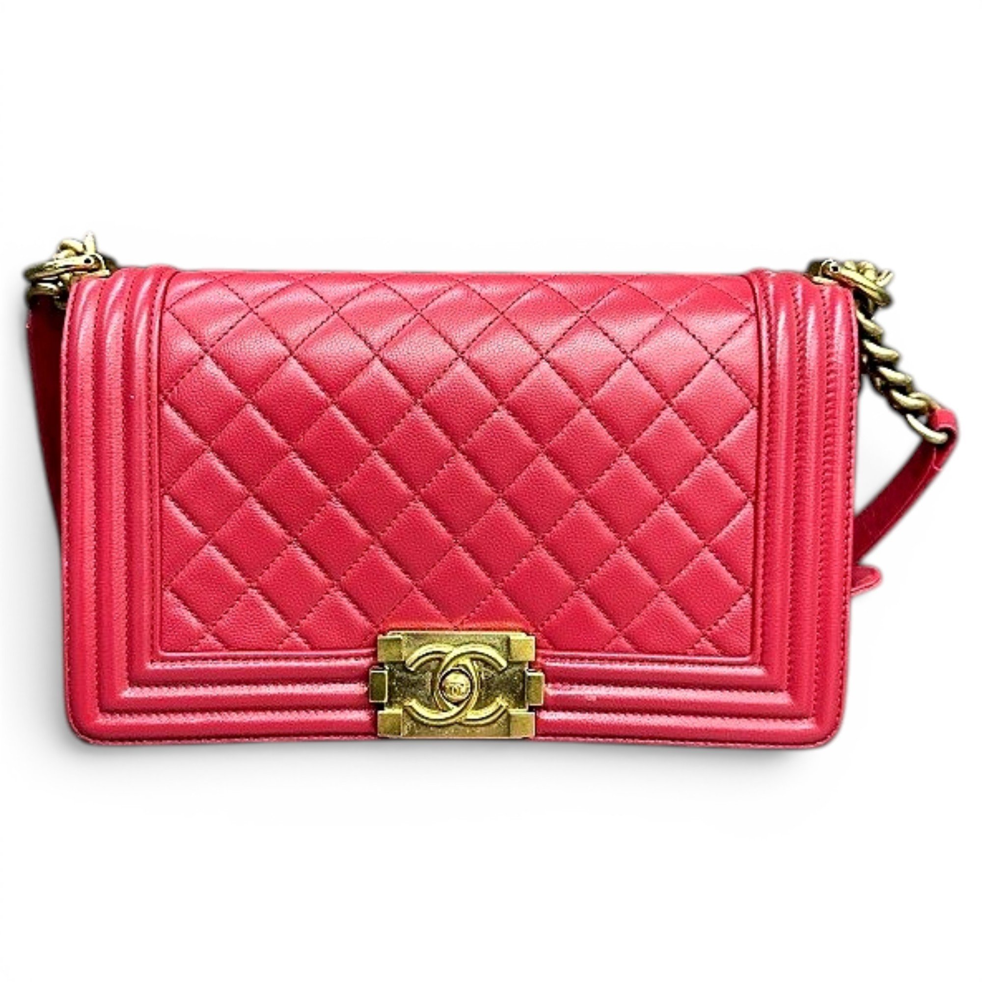 Boy leather crossbody bag