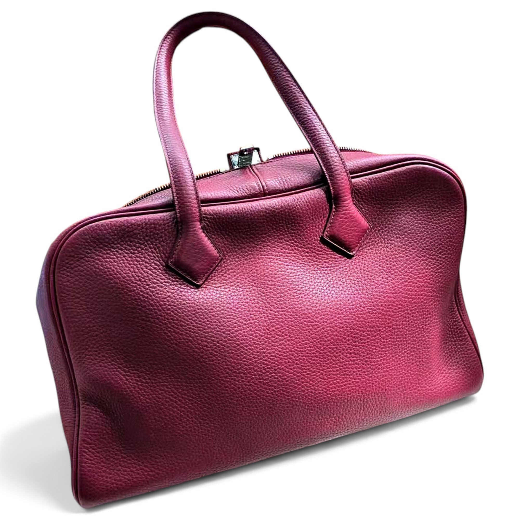 Victoria leather handbag