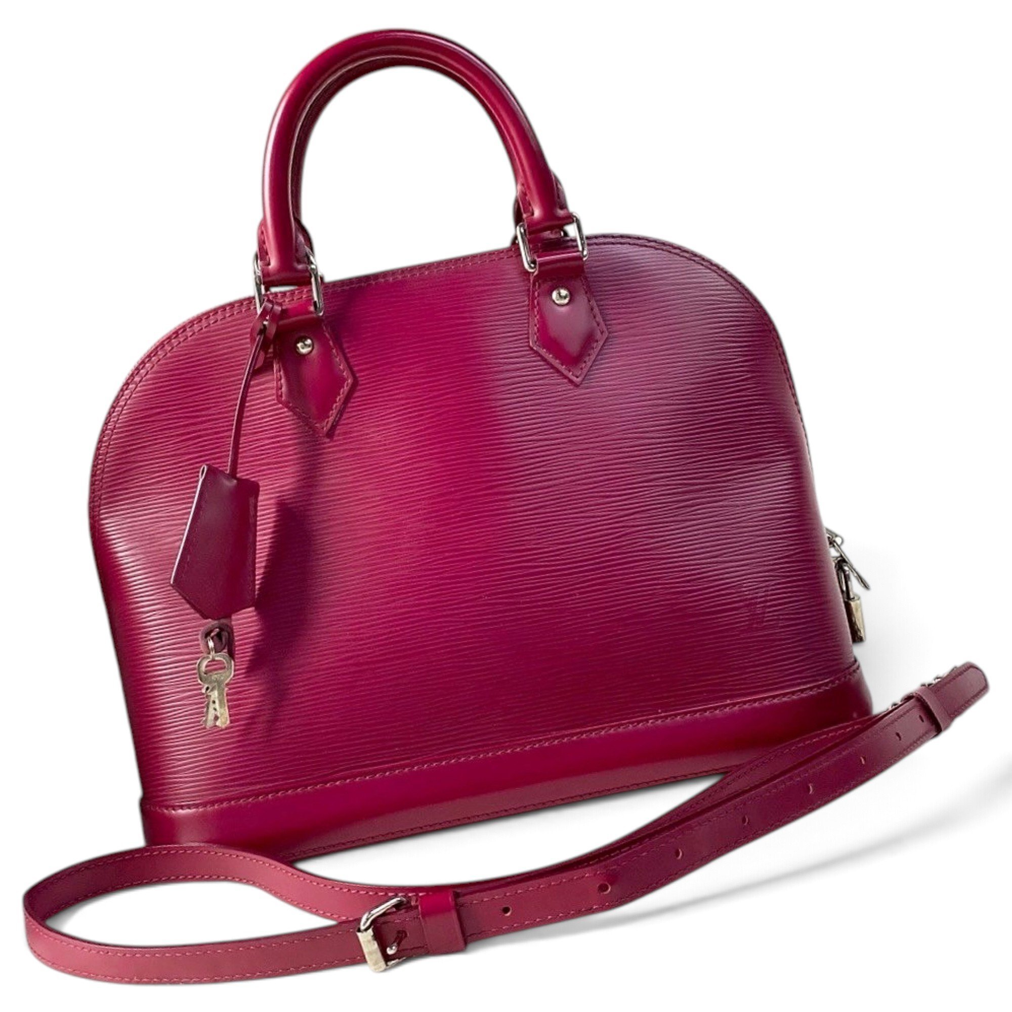Alma leather handbag
