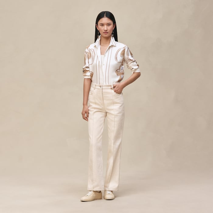 Blanc Nacre "Brides De Gala Gold" Classic Shirt