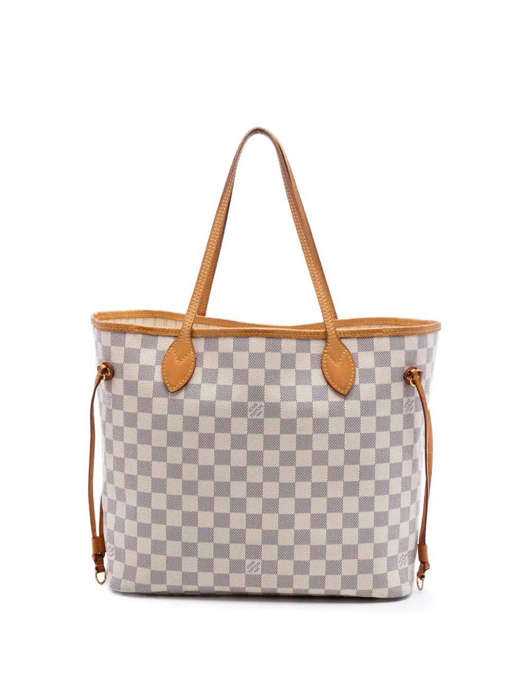 2016 Damier Azur Neverfull MM tote bag