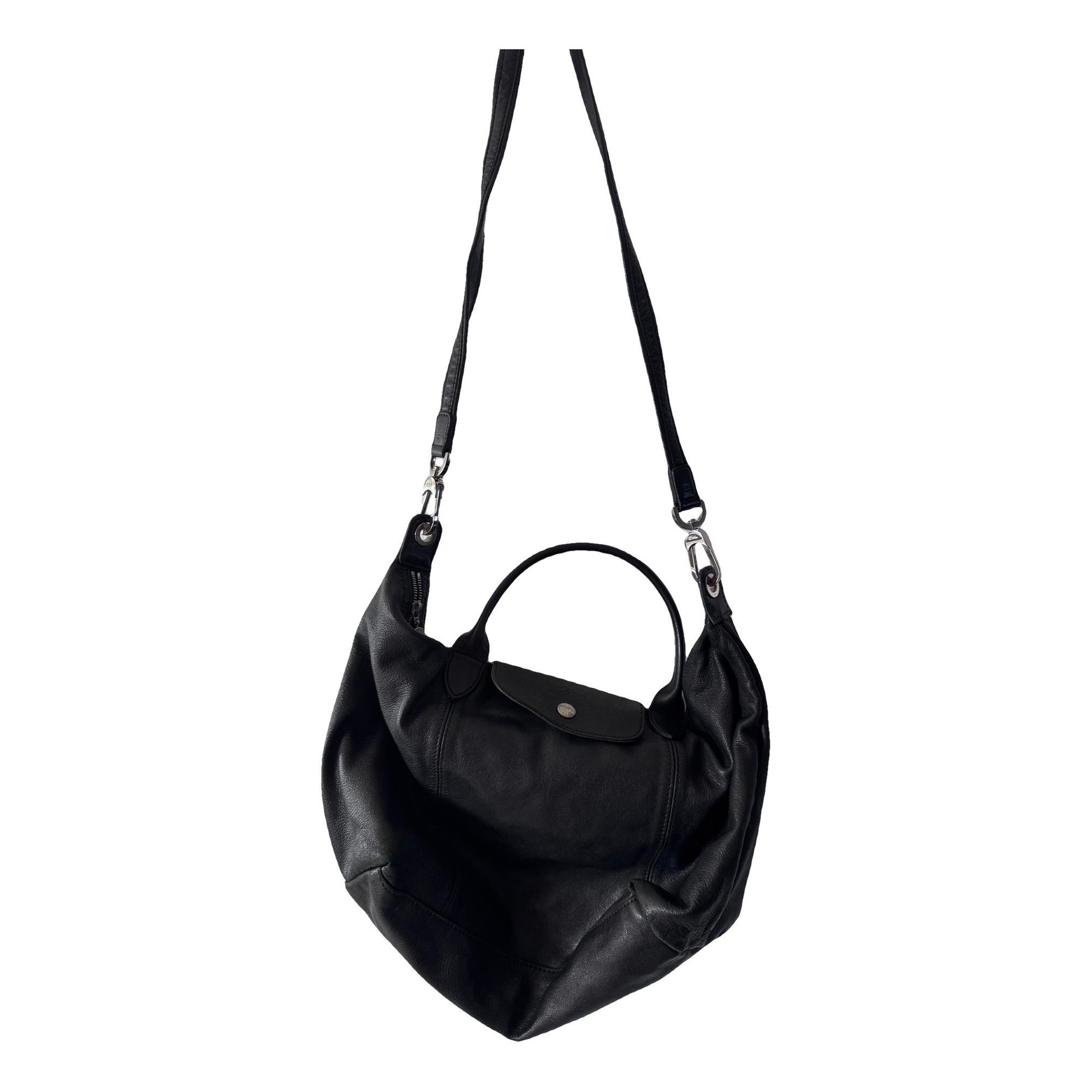 Pliage leather handbag