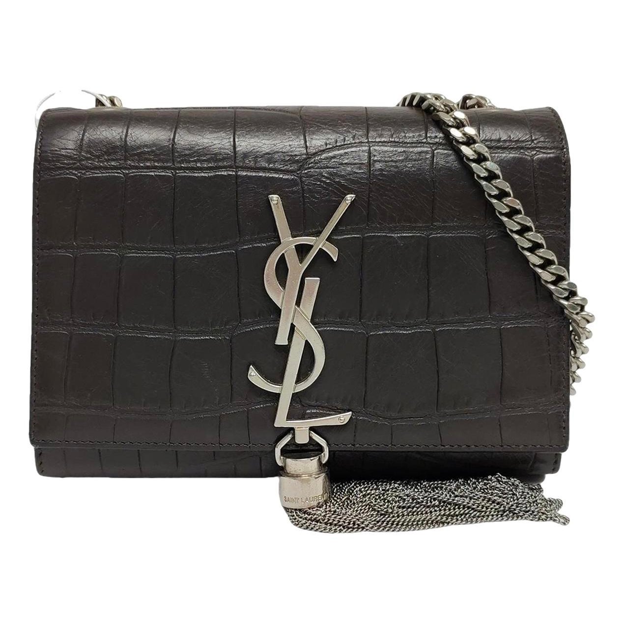 Pompom Kate leather crossbody bag