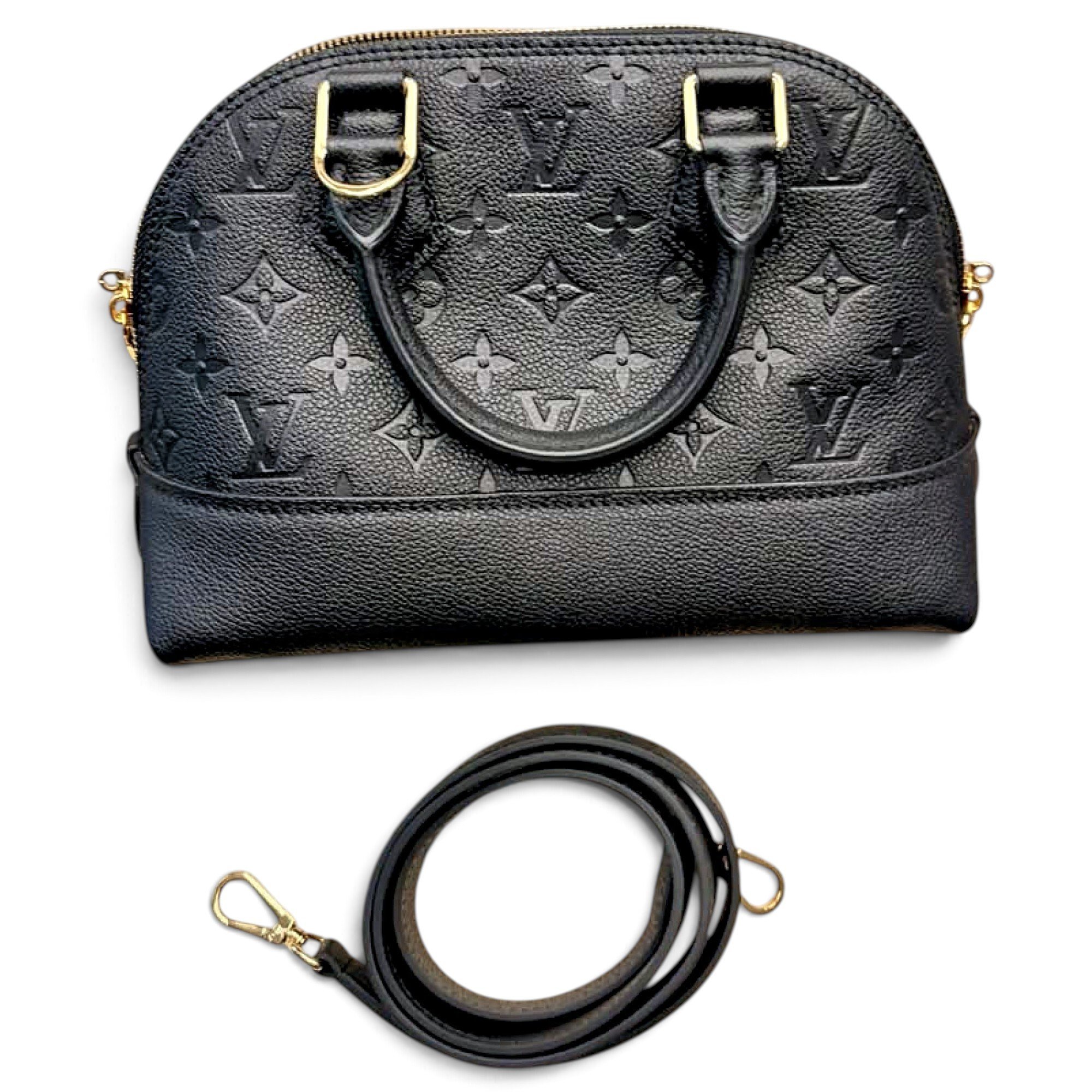 Louis Vuitton Alma BB leather handbag
