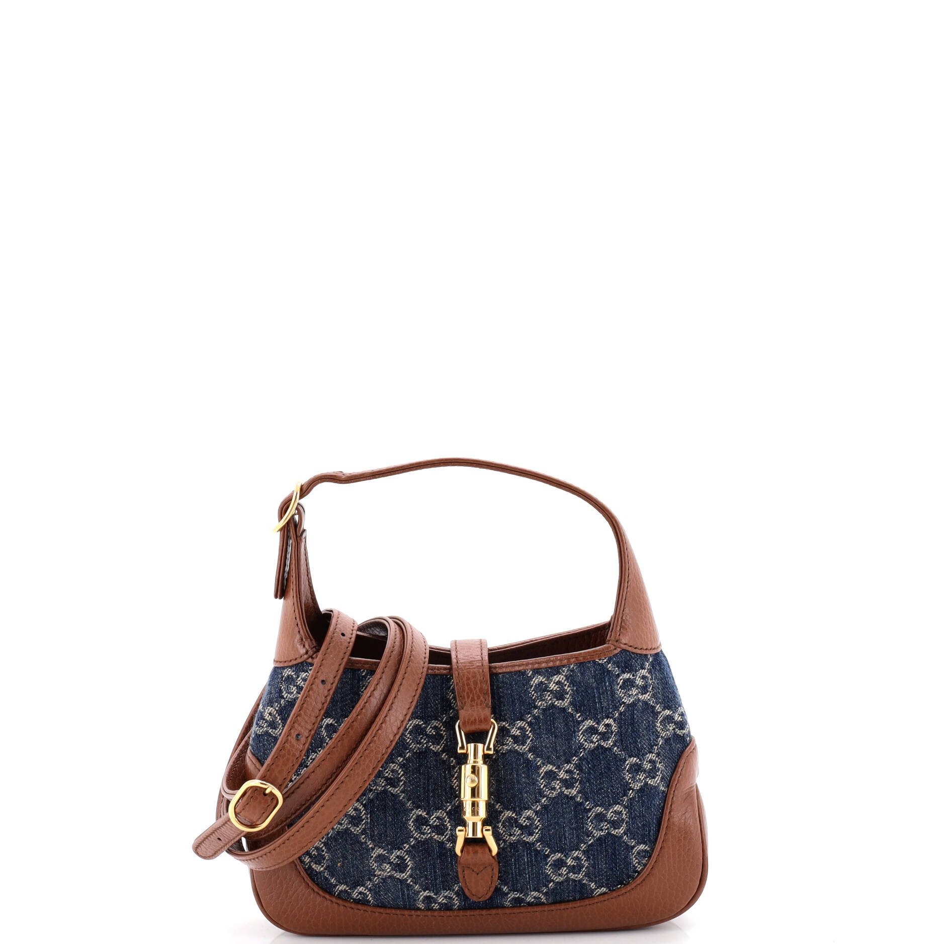 Jackie 1961 Hobo GG Denim Mini