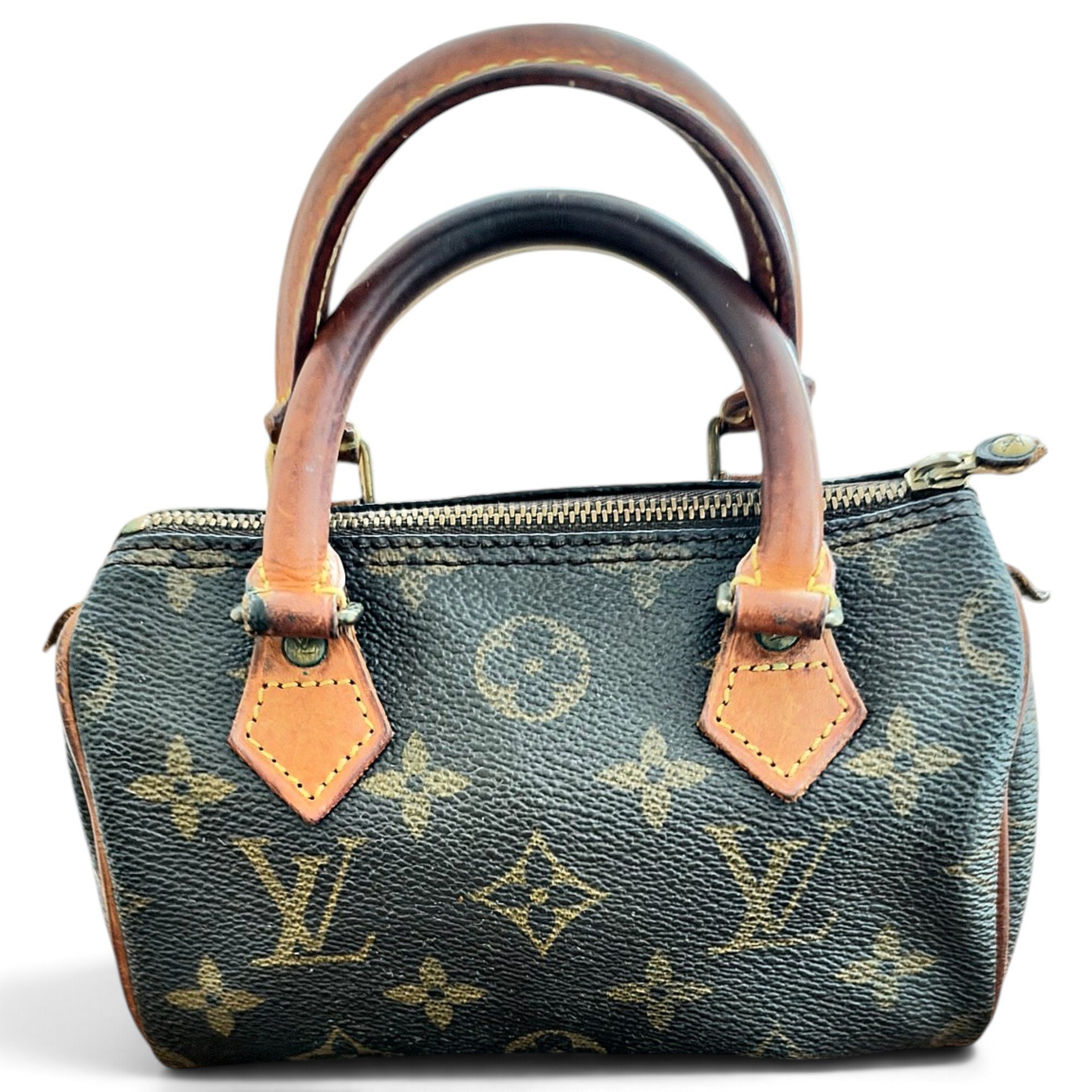 Nano Speedy / Mini HL leather mini bag