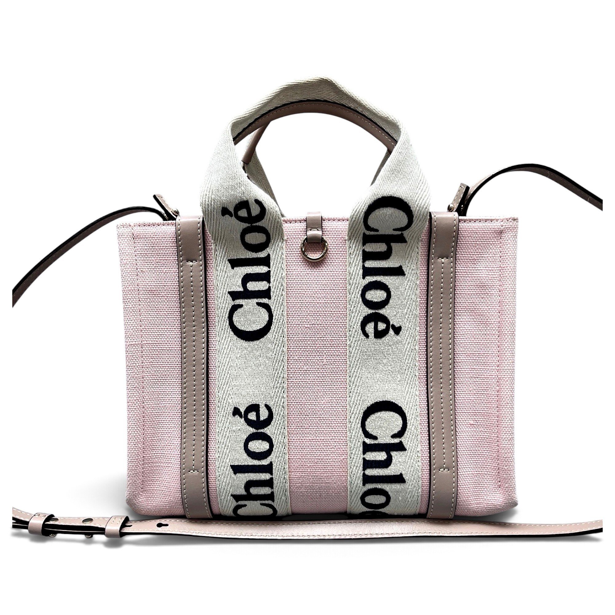 Chloe Woody cloth tote
