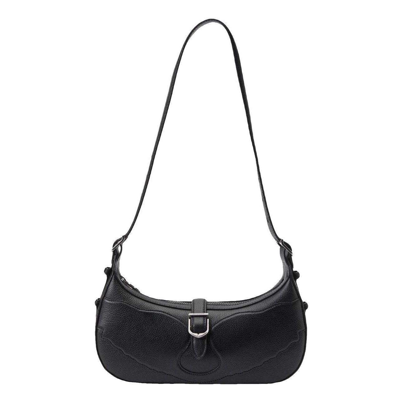Rock leather crossbody bag