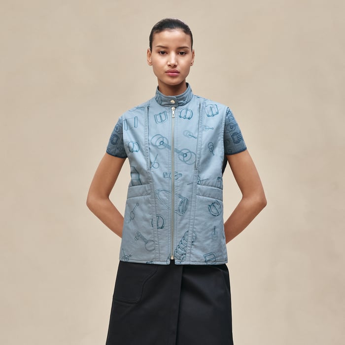 Bleu Adriatique "Cahier Du Colporteur" Modular Jacket