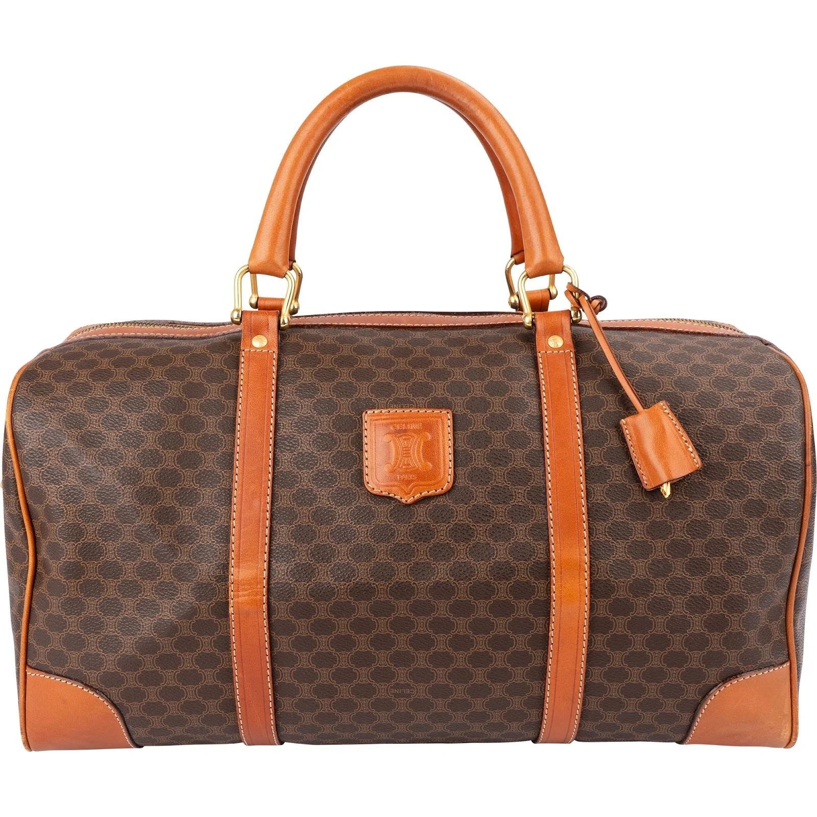 Triomphe leather handbag